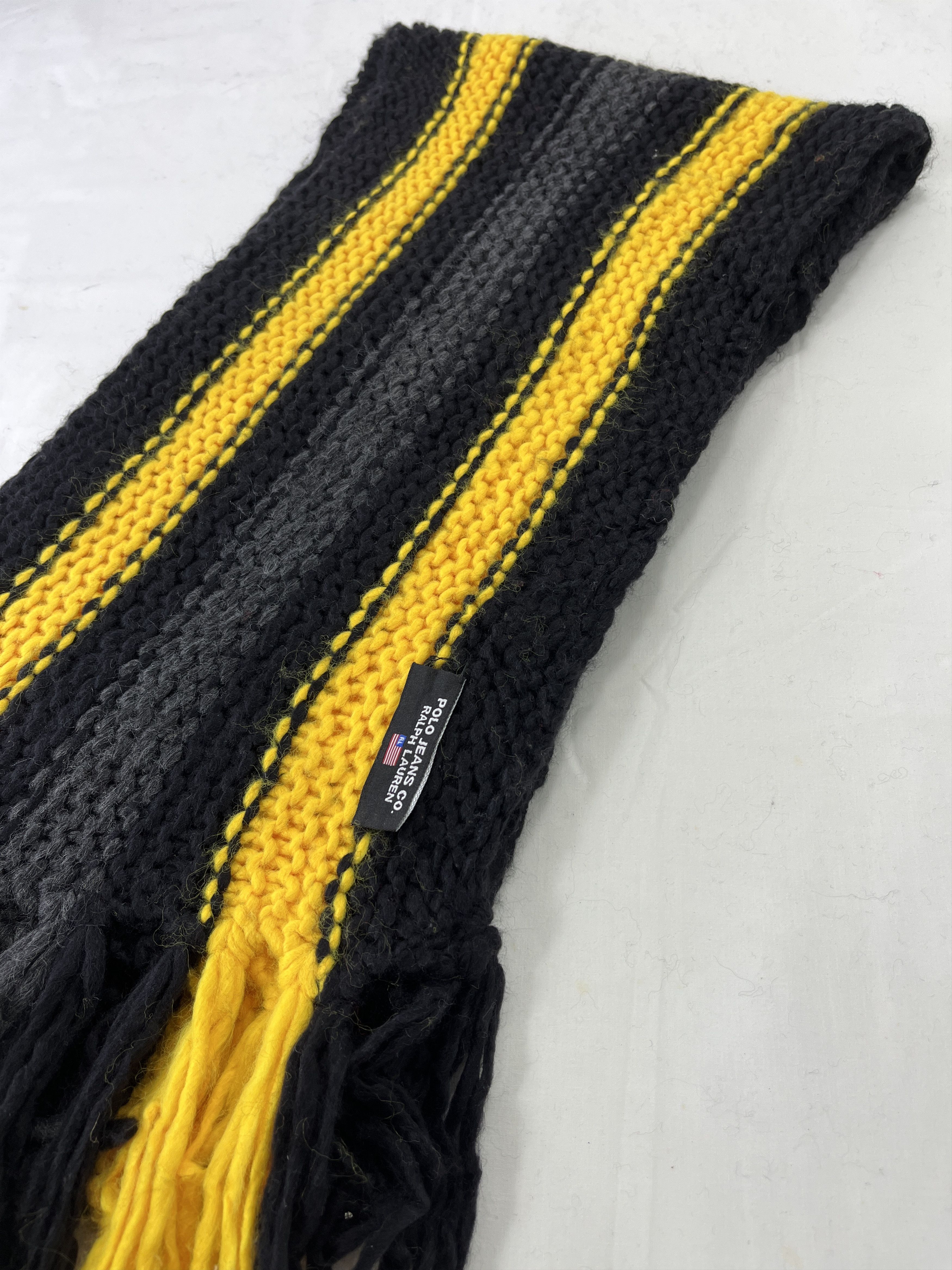 RALPH LAUREN KNIT SCARVES / MUFFLER / NECKWEAR T083