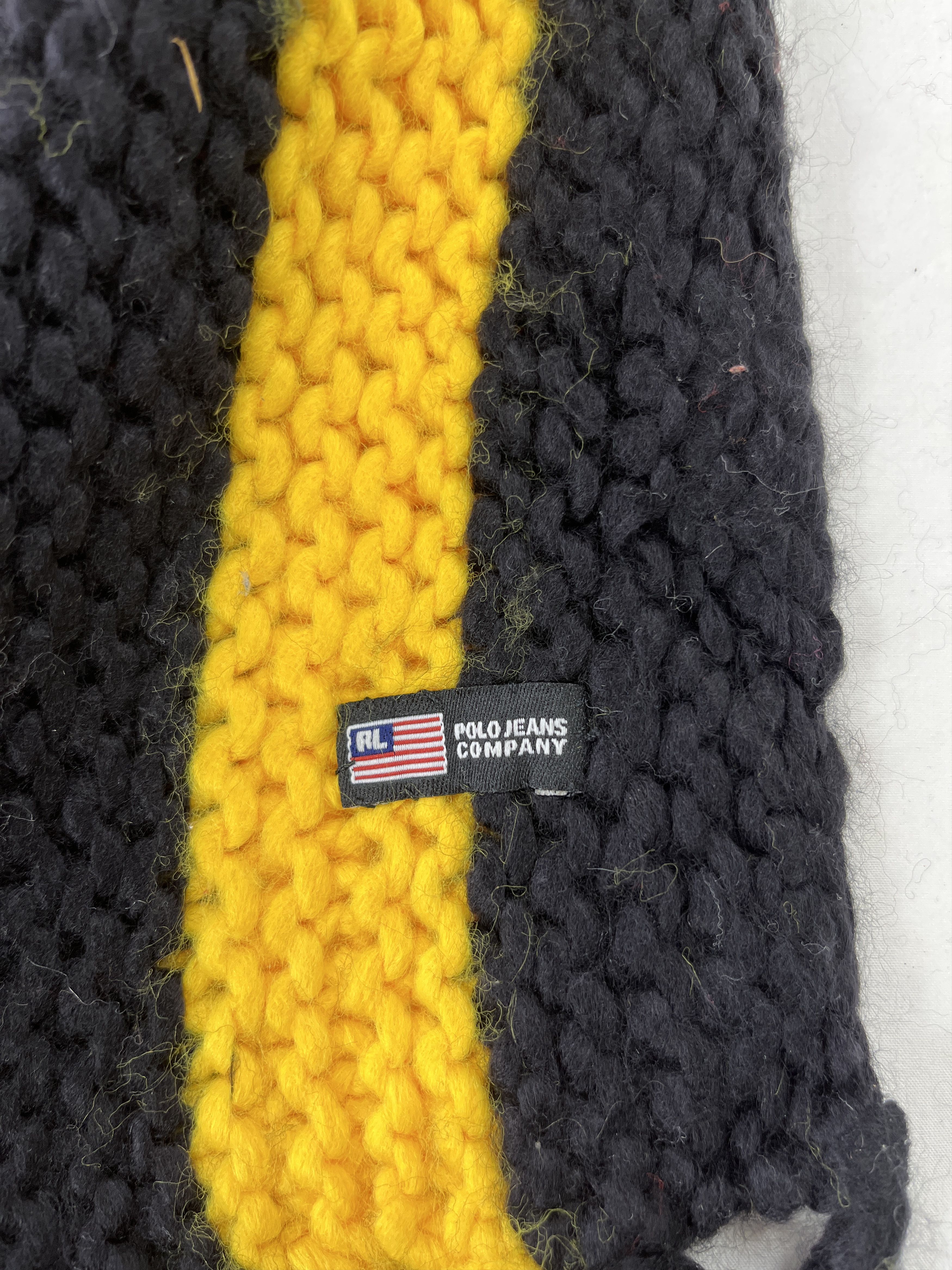RALPH LAUREN KNIT SCARVES / MUFFLER / NECKWEAR T083