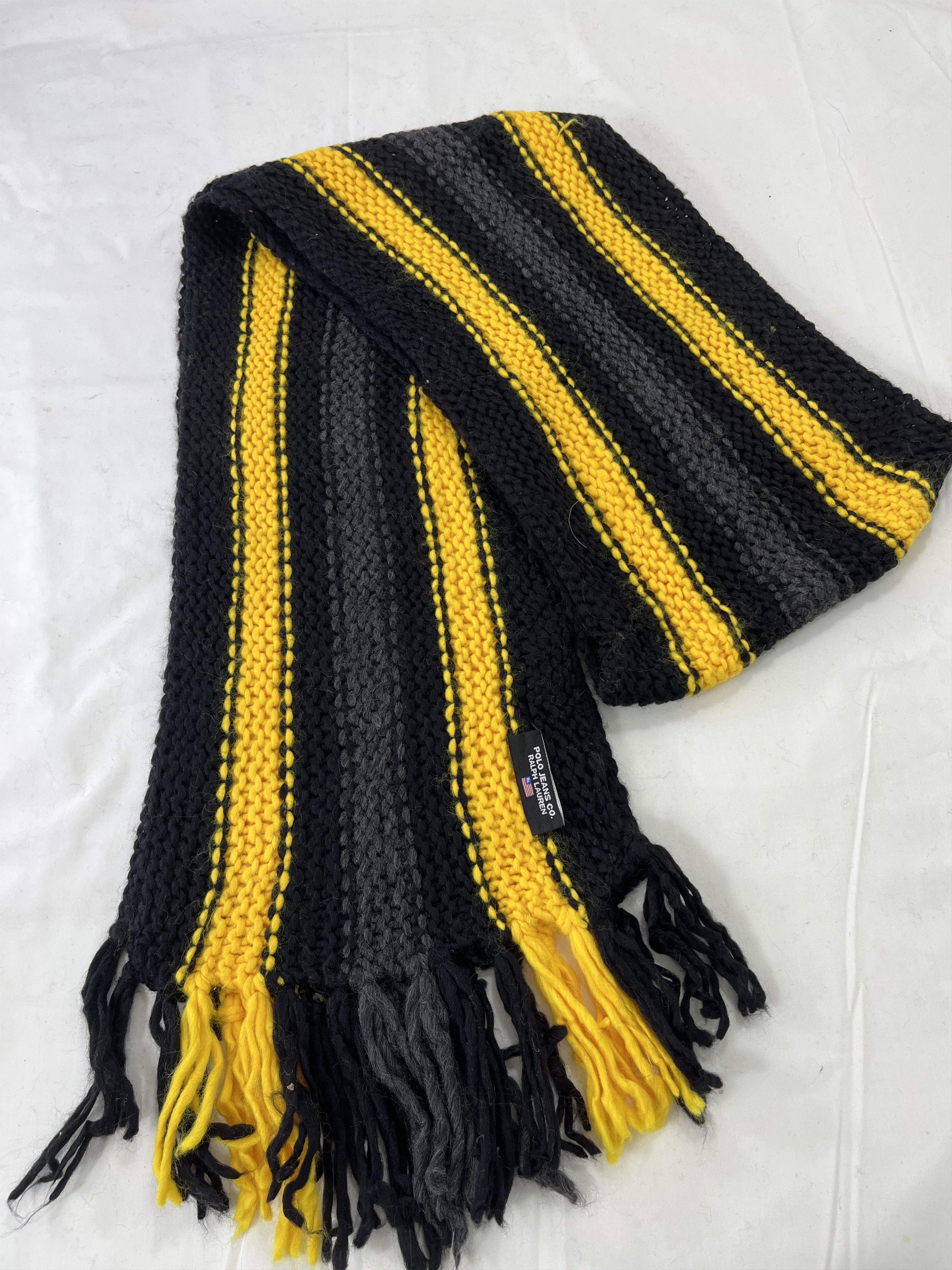 RALPH LAUREN KNIT SCARVES / MUFFLER / NECKWEAR T083