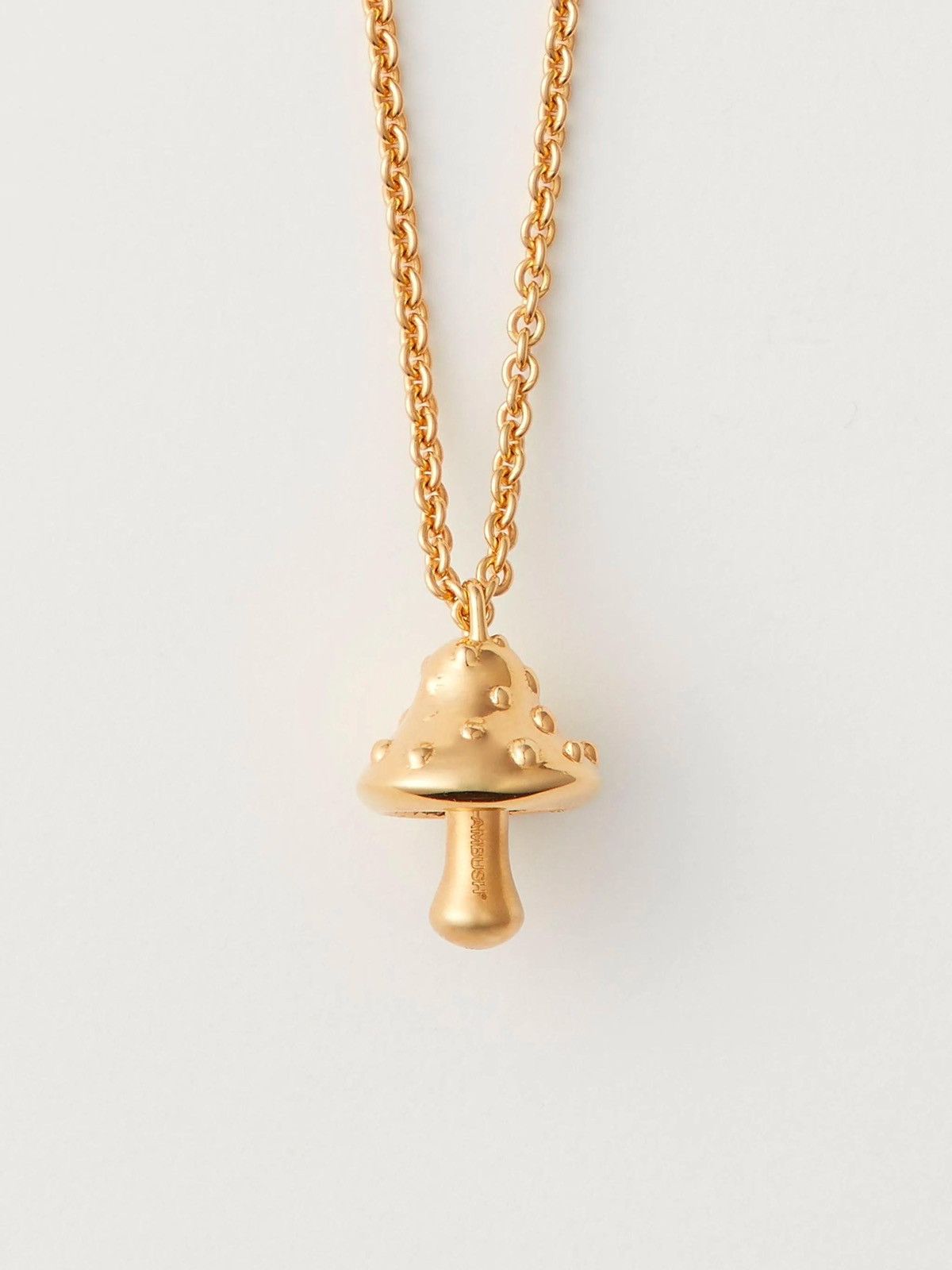 🍄Ambush 925 silver mushroom pendant necklace