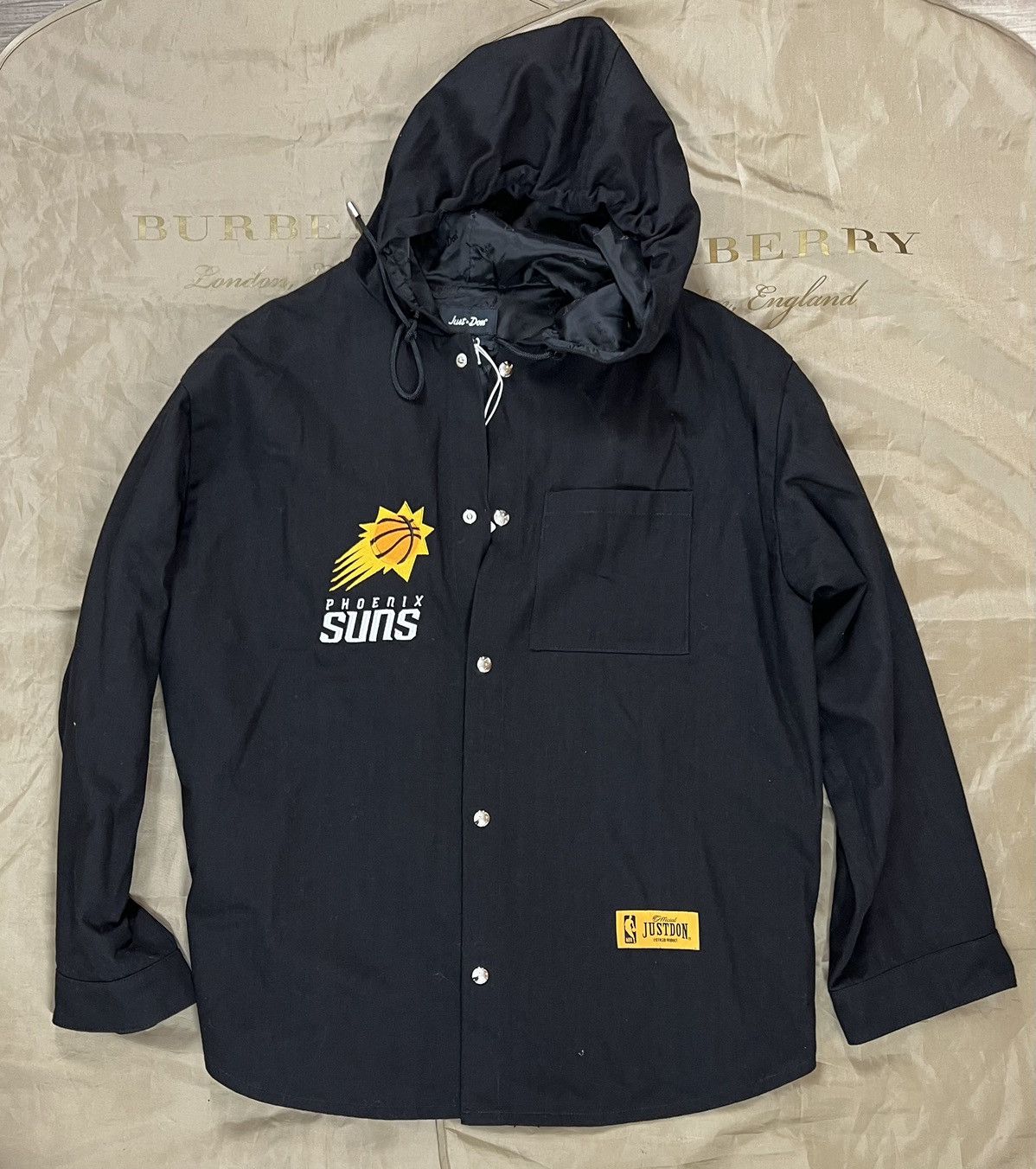 Just Don Just Don rear logo-print hooded jacket size L 1400 Size US L / EU 52-54 / 3 - 1 Thumbnail
