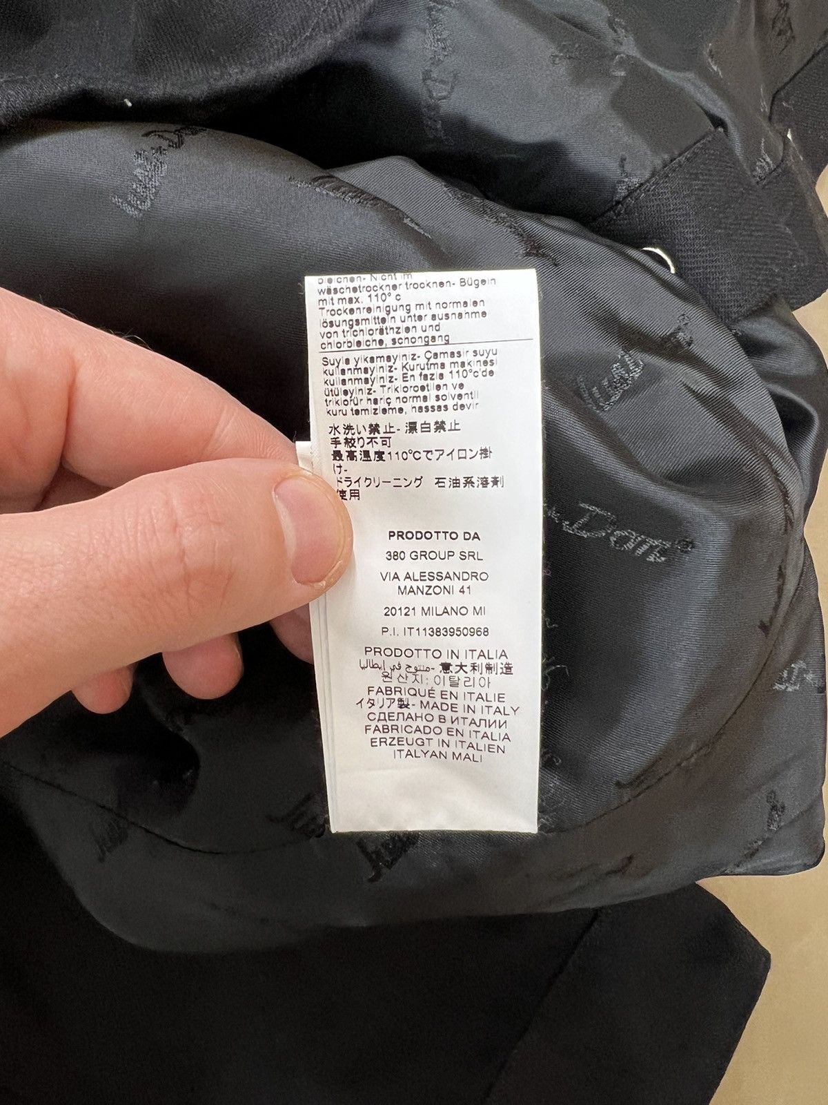Just Don Just Don rear logo-print hooded jacket size L 1400 Size US L / EU 52-54 / 3 - 9 Thumbnail
