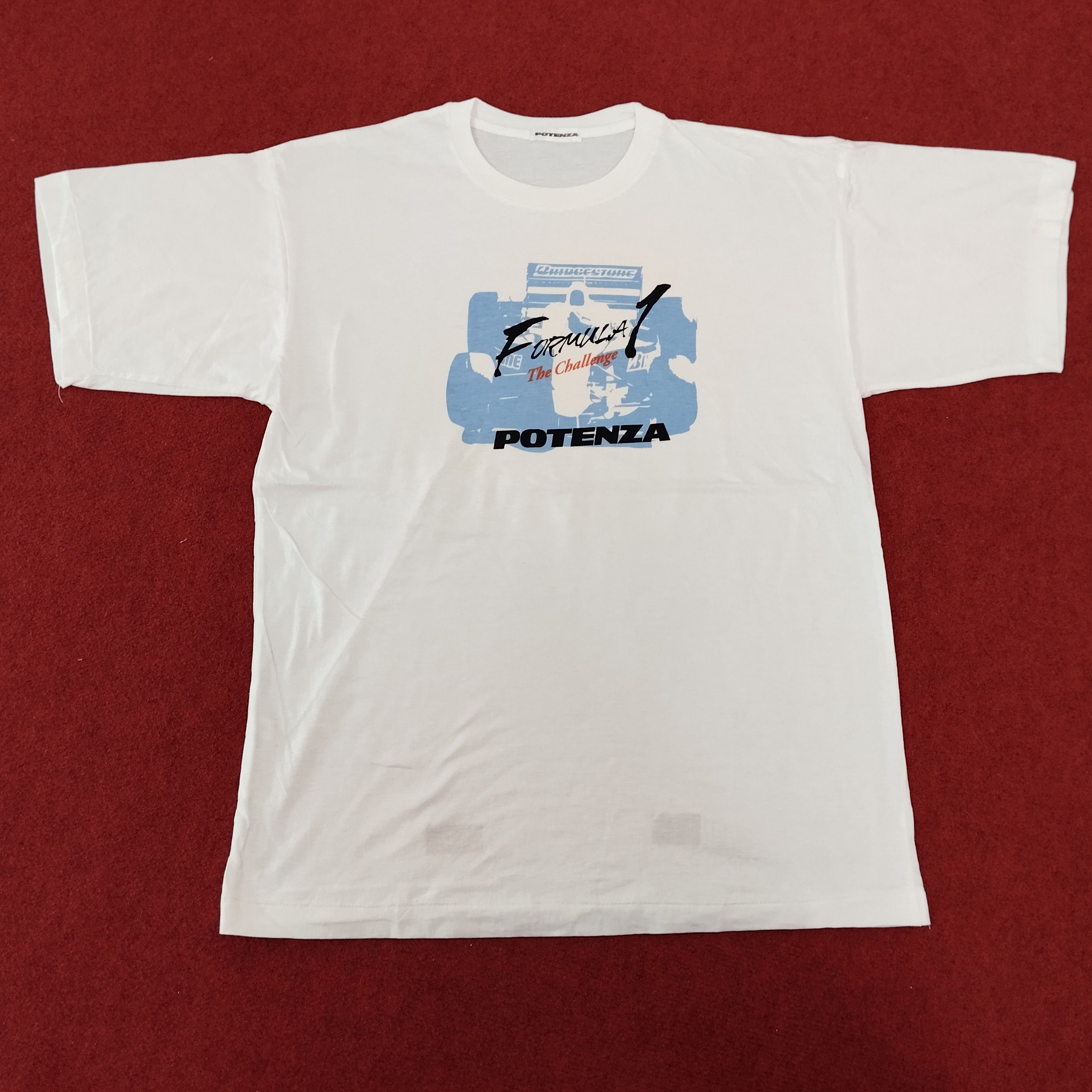 Japanese Brand × Vintage Formula 1 Potenza Racing Team Vintage Tshirt Size US L / EU 52-54 / 3 - 1 Thumbnail