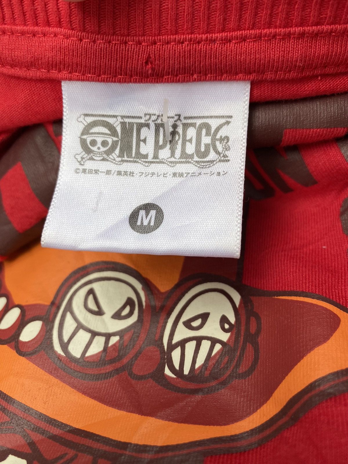 Anime × Japanese Brand × One Piece Vintage One Piece Portgas D Ace LS Tees Size US M / EU 48-50 / 2 - 3 Thumbnail