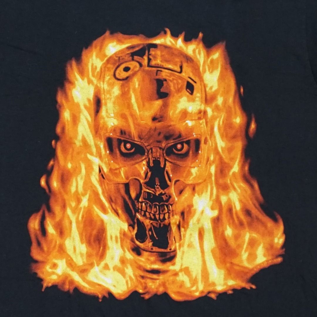 Vintage 90's Universal Studio "Terminator" 2 T-Shirt Size US M / EU 48-50 / 2 - 2 Thumbnail