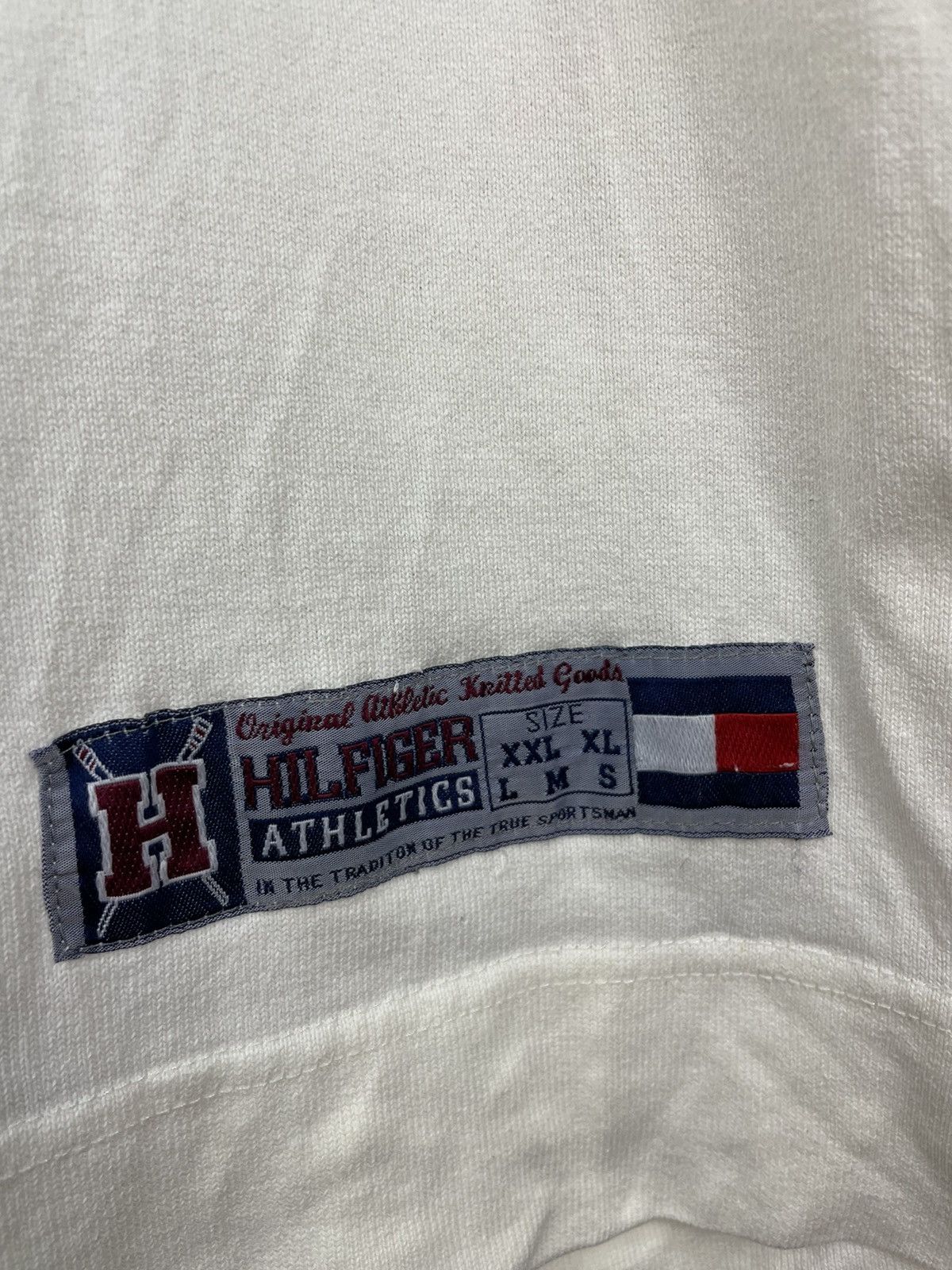 Tommy Hilfiger Vintage 90s Tommy Hilfiger rugby style polo long sleeve Size US L / EU 52-54 / 3 - 7 Thumbnail