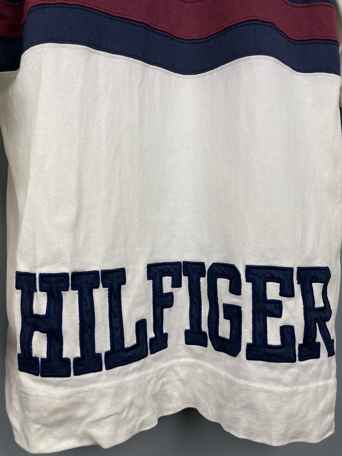 Tommy Hilfiger Vintage 90s Tommy Hilfiger rugby style polo long sleeve Size US L / EU 52-54 / 3 - 4 Thumbnail