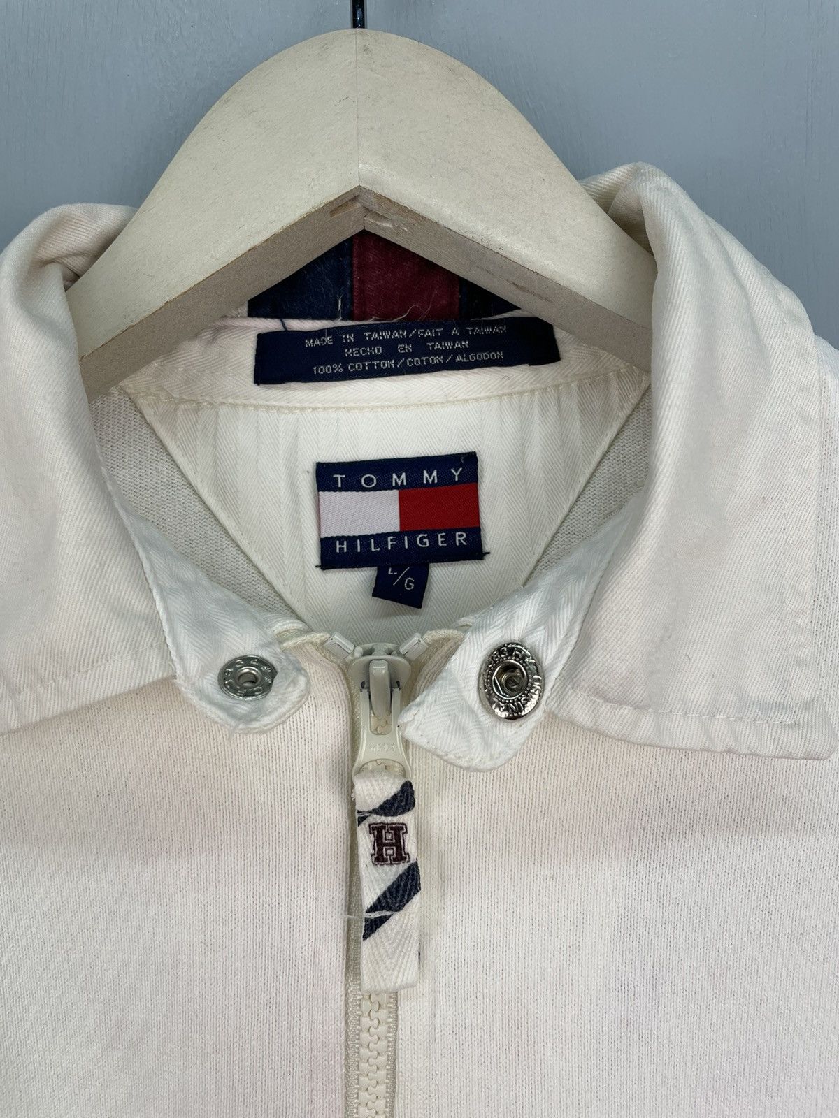 Tommy Hilfiger Vintage 90s Tommy Hilfiger rugby style polo long sleeve Size US L / EU 52-54 / 3 - 8 Thumbnail
