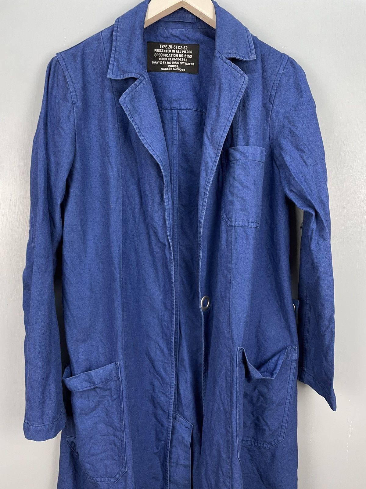 CABANE de ZUCCa Cabane de Zucca long jacket army style Size US M / EU 48-50 / 2 - 3 Thumbnail