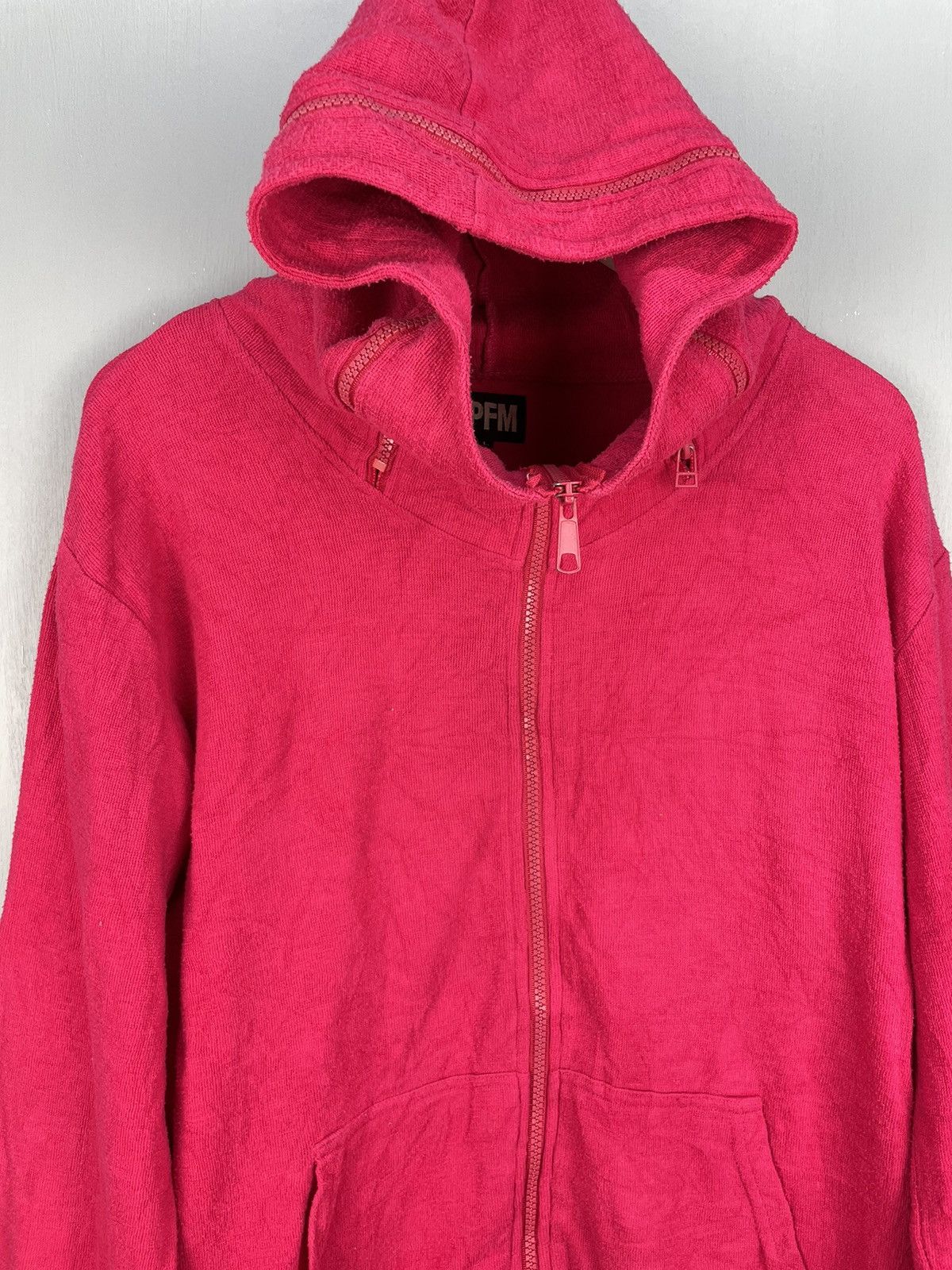Japanese Brand PPFM Zip up hoodie Size L / US 10 / IT 46 - 3 Thumbnail