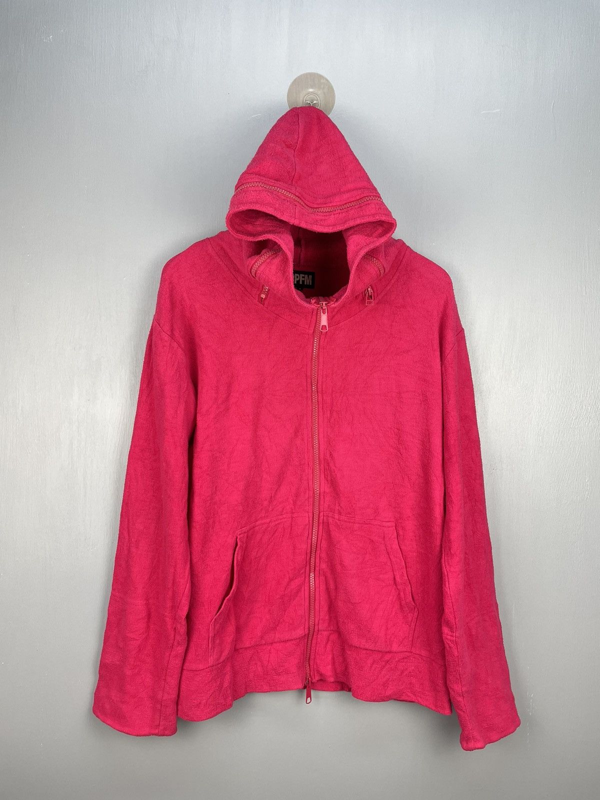 Japanese Brand PPFM Zip up hoodie Size L / US 10 / IT 46 - 1 Thumbnail