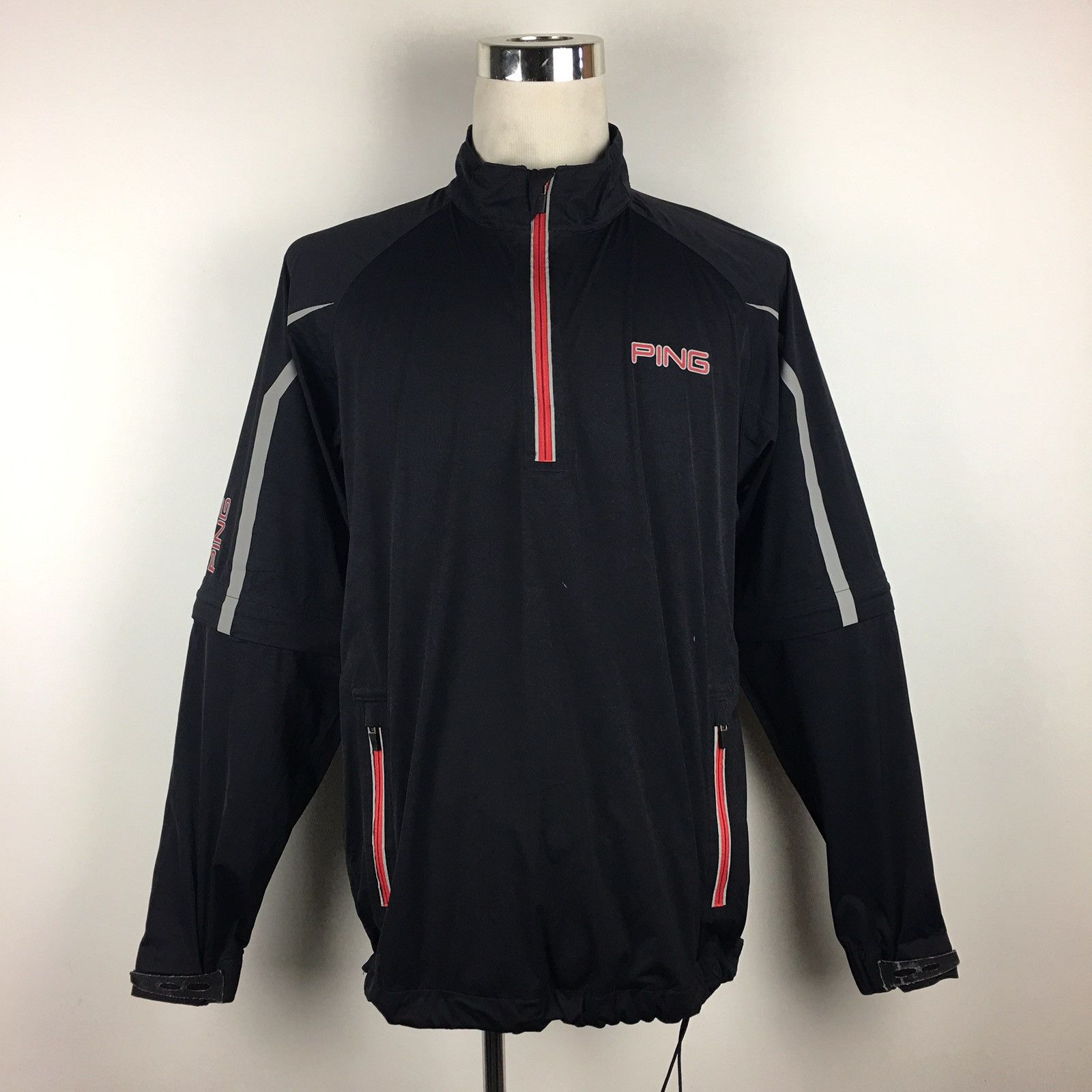 PING Collection Zip Front Sweat Shirt Windbreaker Golf - Main Image