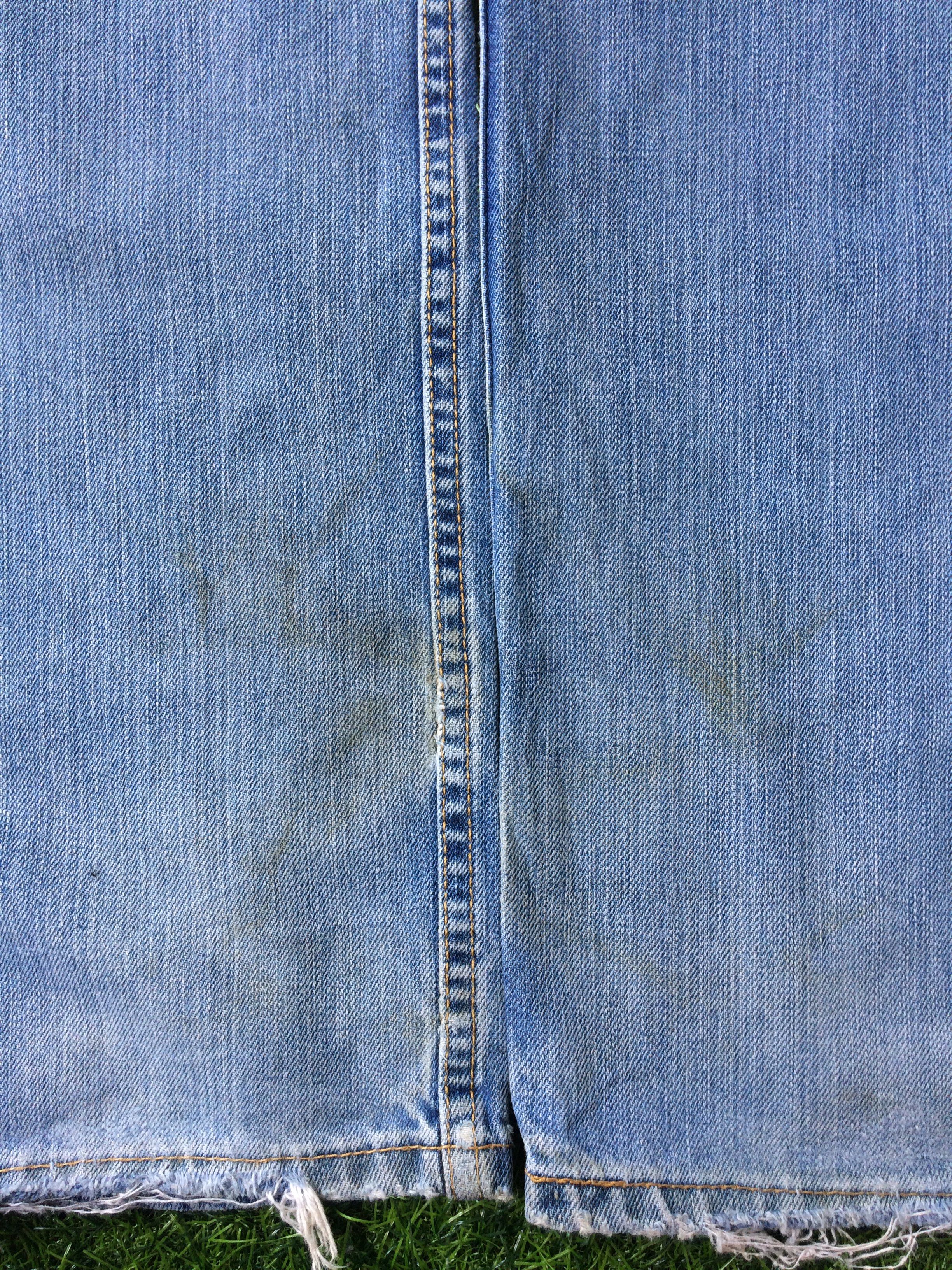 Levi's Distressed Levis 569 Loose Straight Fit Jeans #B-228 Size US 34 / EU 50 - 5 Thumbnail