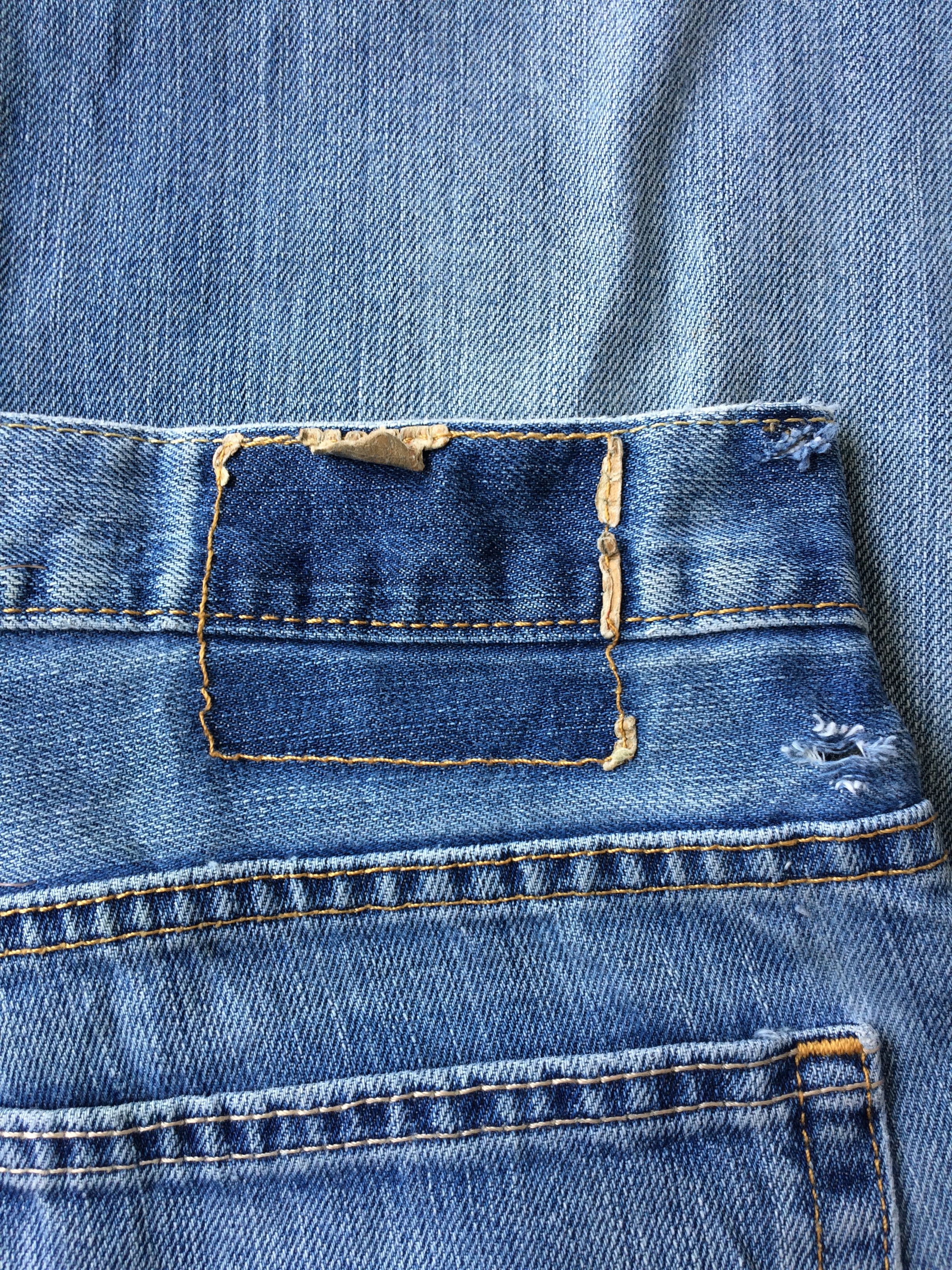 Levi's Distressed Levis 569 Loose Straight Fit Jeans #B-228 Size US 34 / EU 50 - 7 Thumbnail