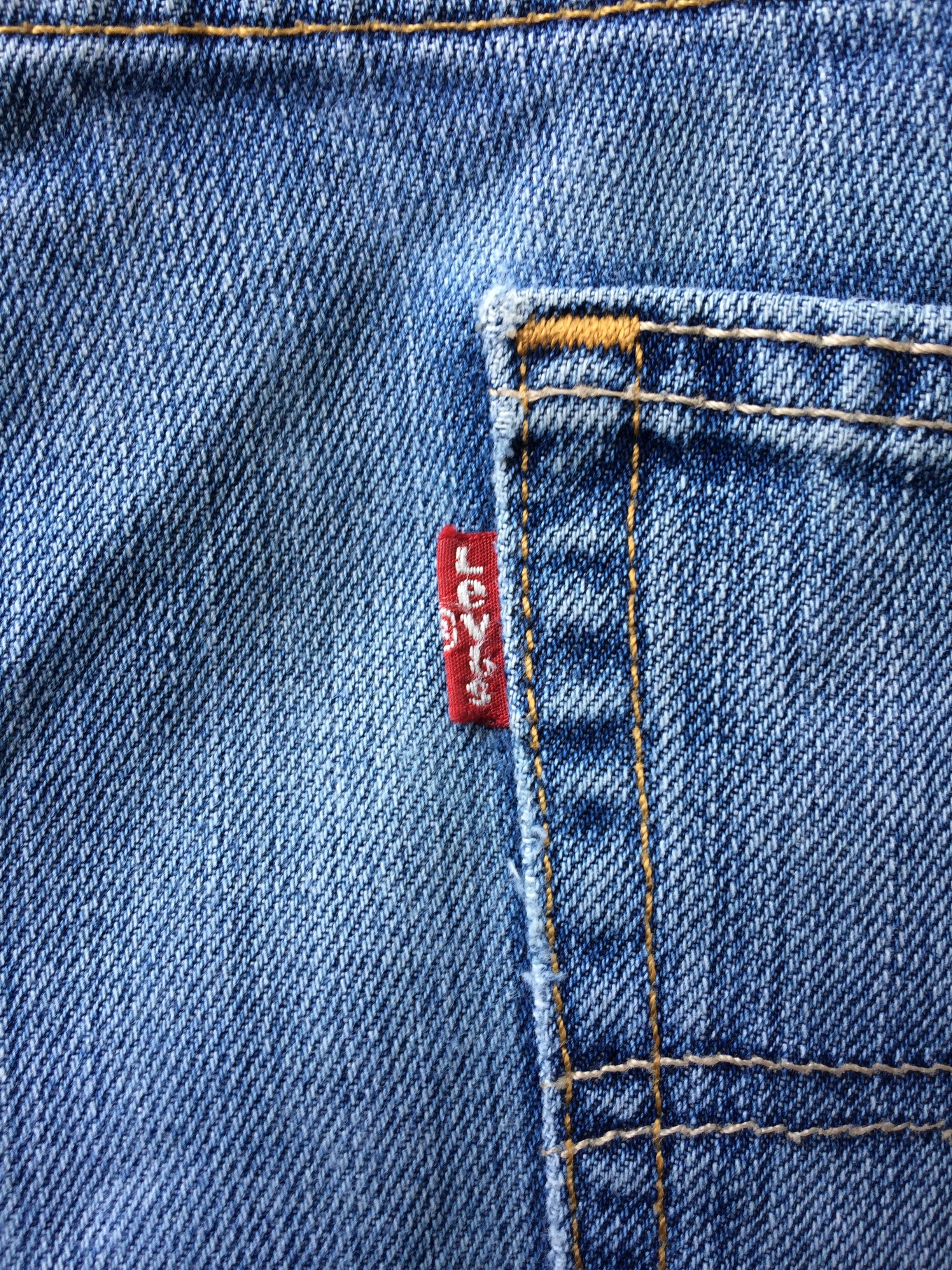 Levi's Distressed Levis 569 Loose Straight Fit Jeans #B-228 Size US 34 / EU 50 - 8 Thumbnail