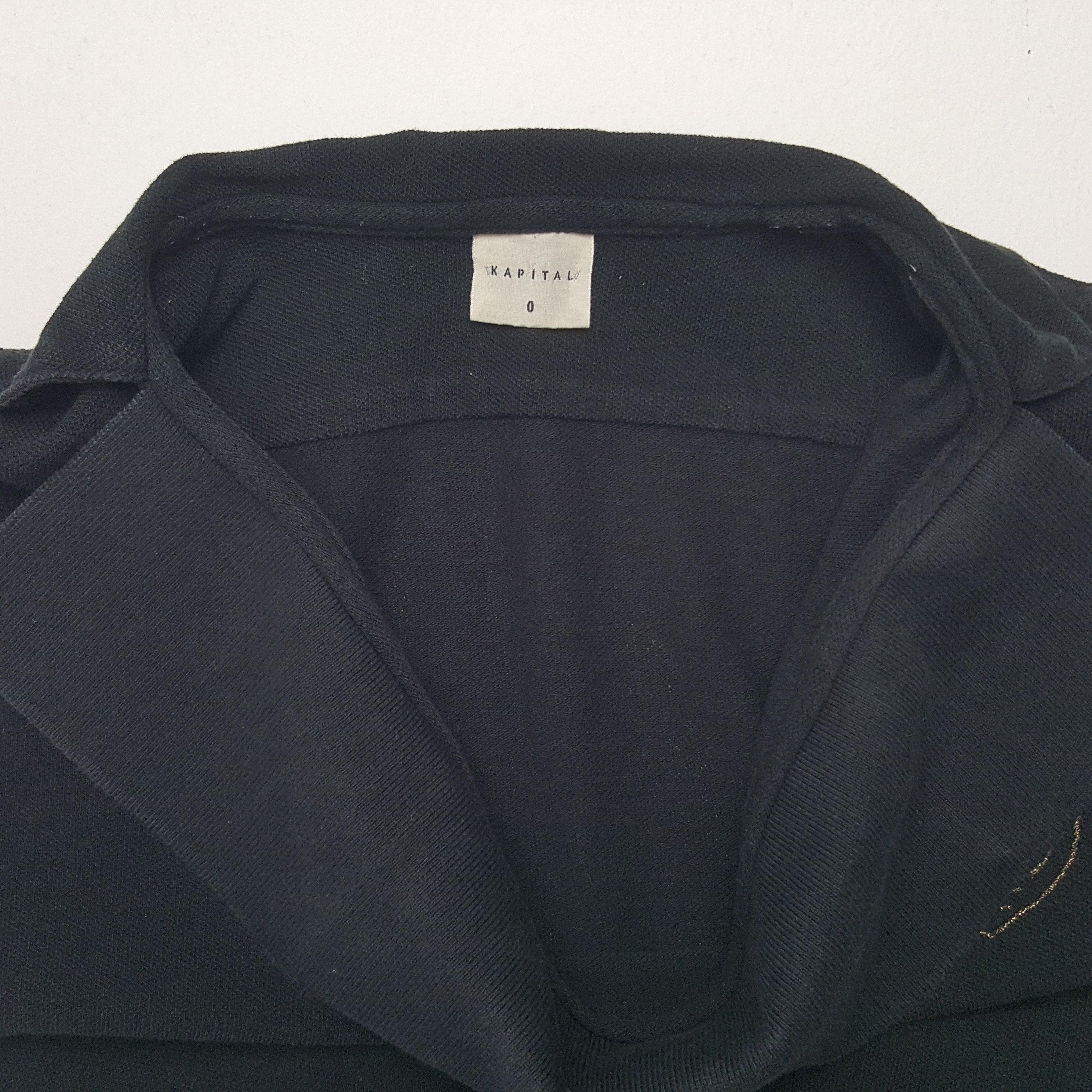 Kapital × Vintage Vintage Kapital Collar Tshirt Size XS / US 0-2 / IT 36-38 - 4 Thumbnail