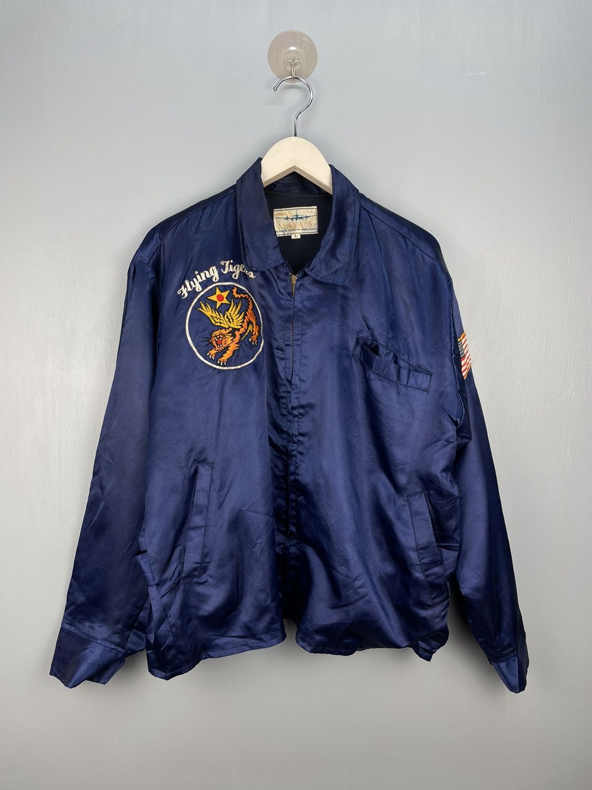 Vintage Vintage 50s Flying Tigers U.S. Army Air Force Sukajan jacket Size US L / EU 52-54 / 3 - 1 Thumbnail