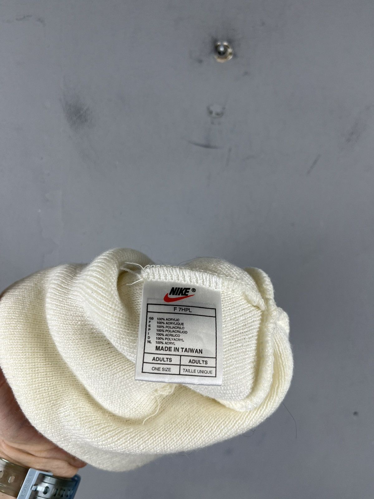 Nike × Vintage Vintage Nike hats white y2k 90s Size ONE SIZE - 5 Thumbnail