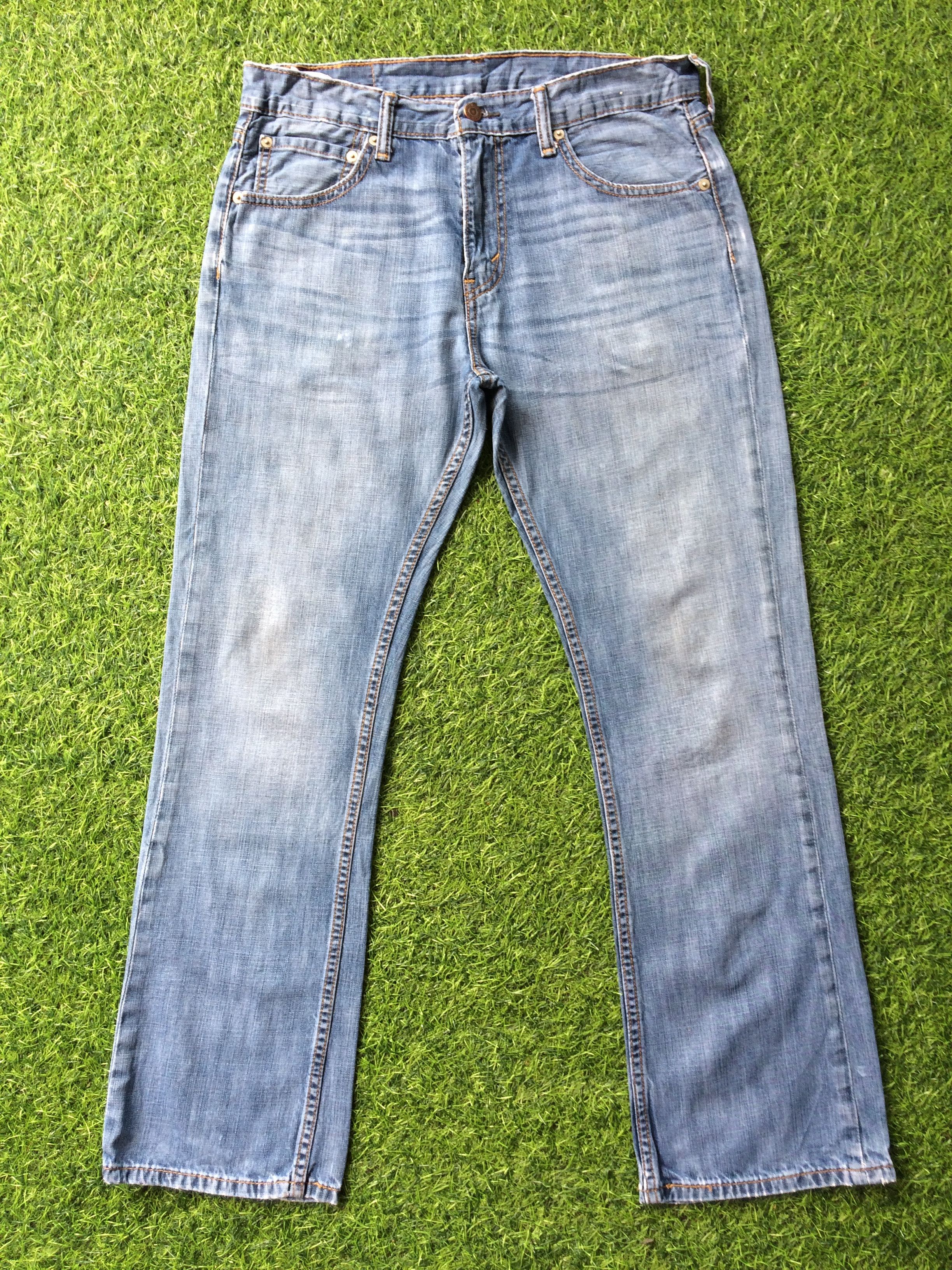 Levi's Vintage Distressed Levis 527 Bootcut Jeans #B-760 Size 32" / US 10 / IT 46 - 1 Thumbnail