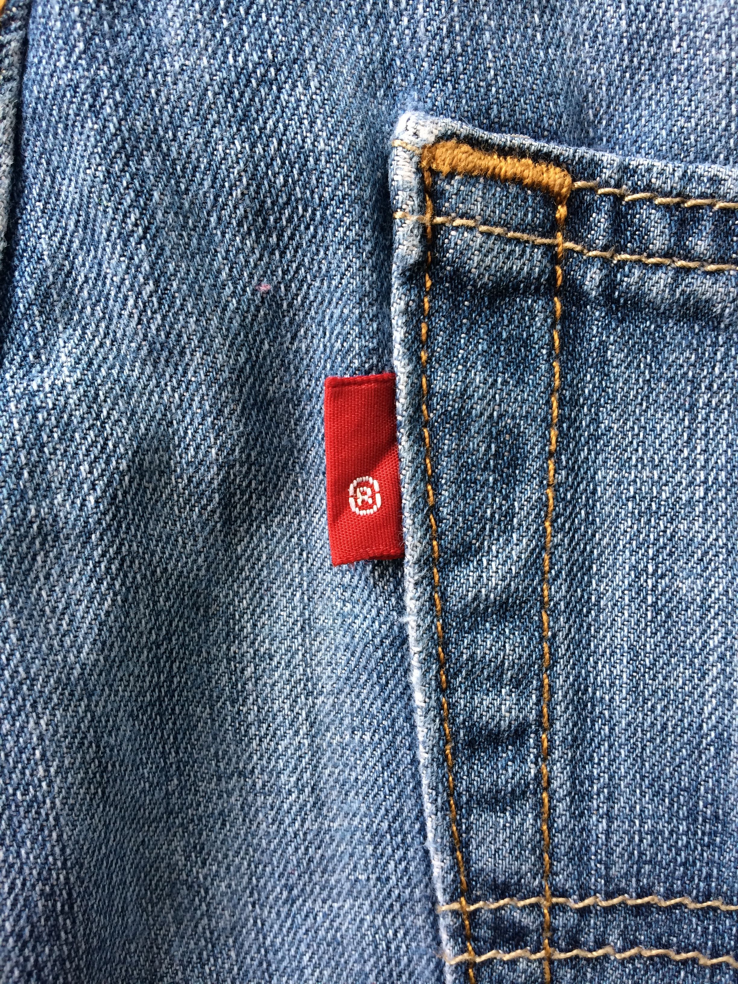 Levi's Vintage Distressed Levis 527 Bootcut Jeans #B-760 Size 32" / US 10 / IT 46 - 9 Thumbnail