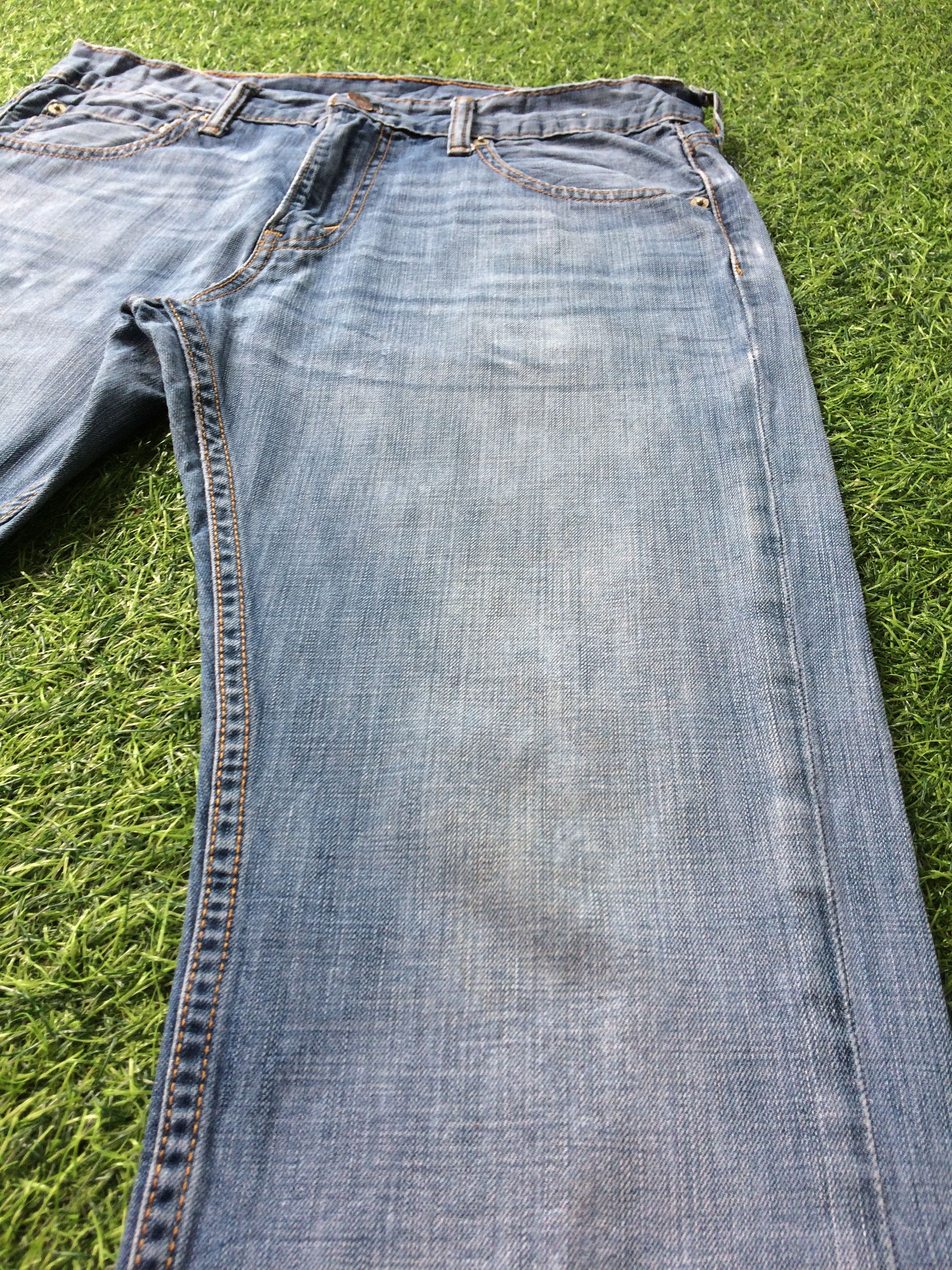Levi's Vintage Distressed Levis 527 Bootcut Jeans #B-760 Size 32" / US 10 / IT 46 - 5 Thumbnail