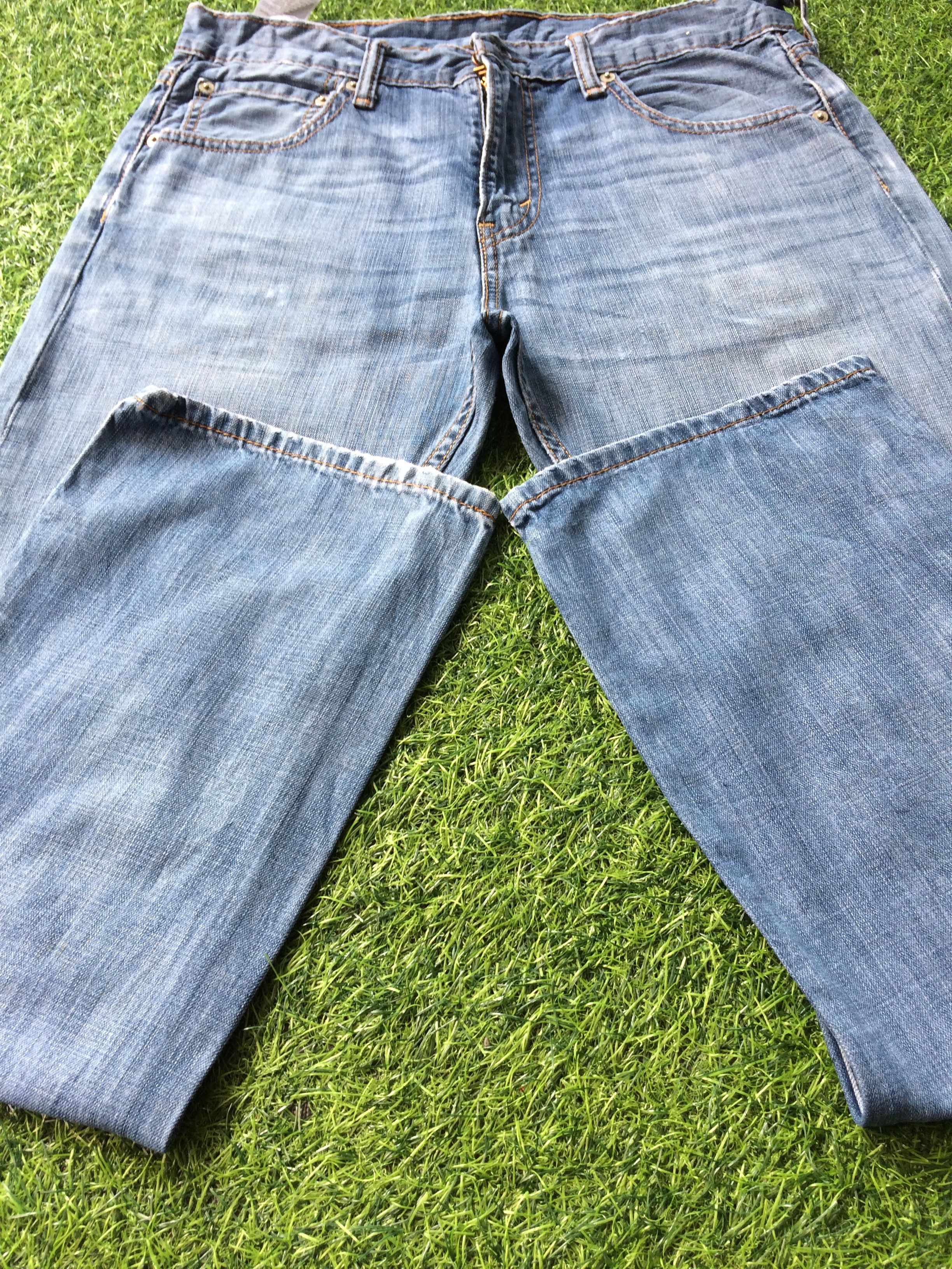 Levi's Vintage Distressed Levis 527 Bootcut Jeans #B-760 Size 32" / US 10 / IT 46 - 7 Thumbnail