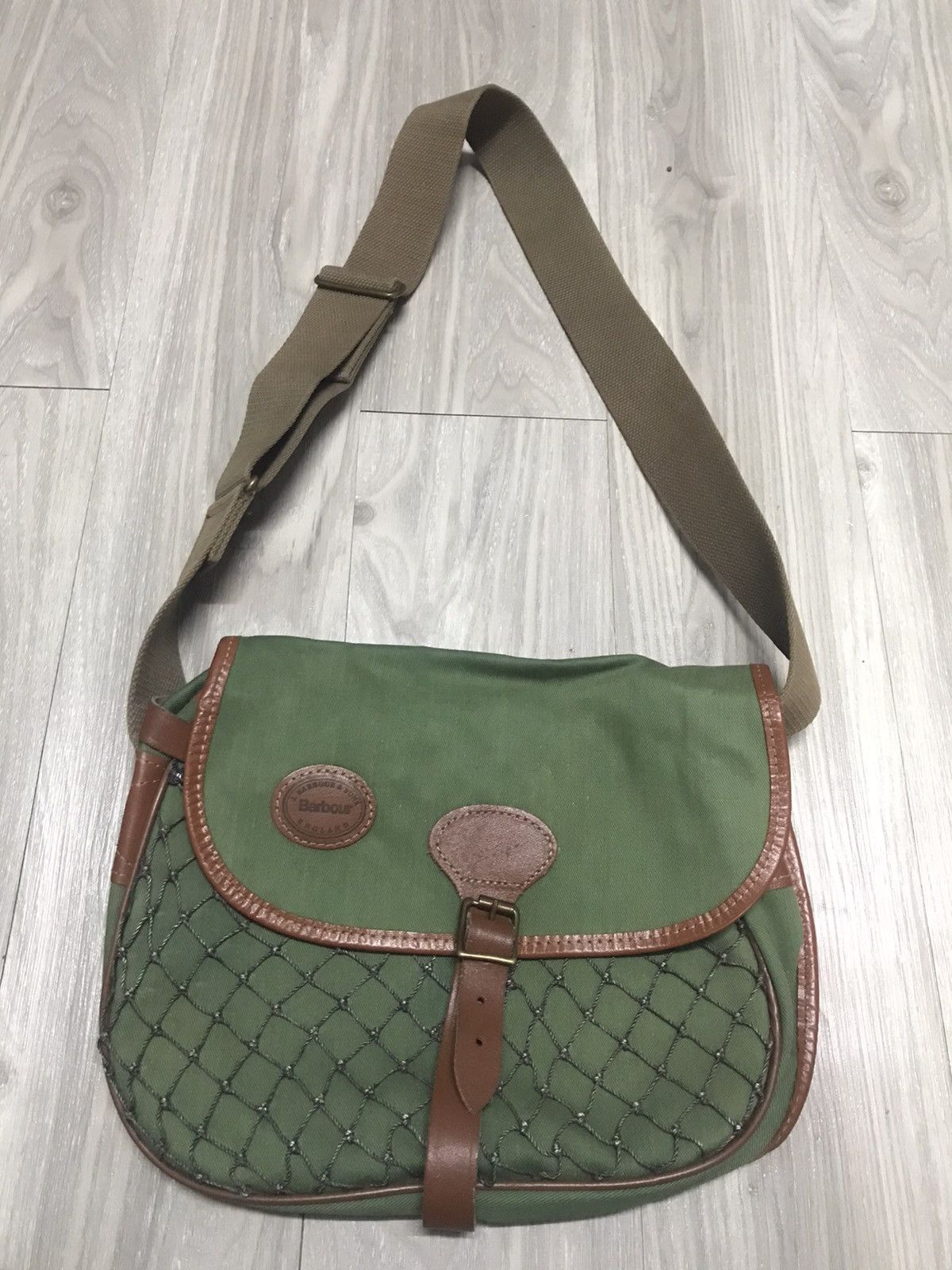 Barbour SLING MESSENGER HUNTING BAG Size ONE SIZE - 5 Thumbnail