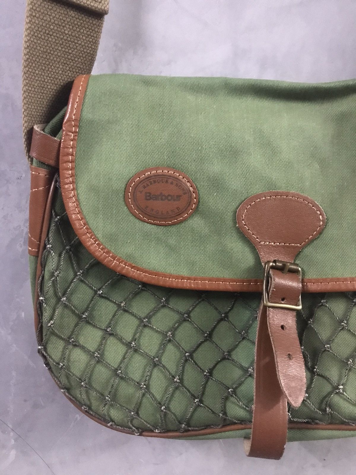 Barbour SLING MESSENGER HUNTING BAG Size ONE SIZE - 3 Thumbnail