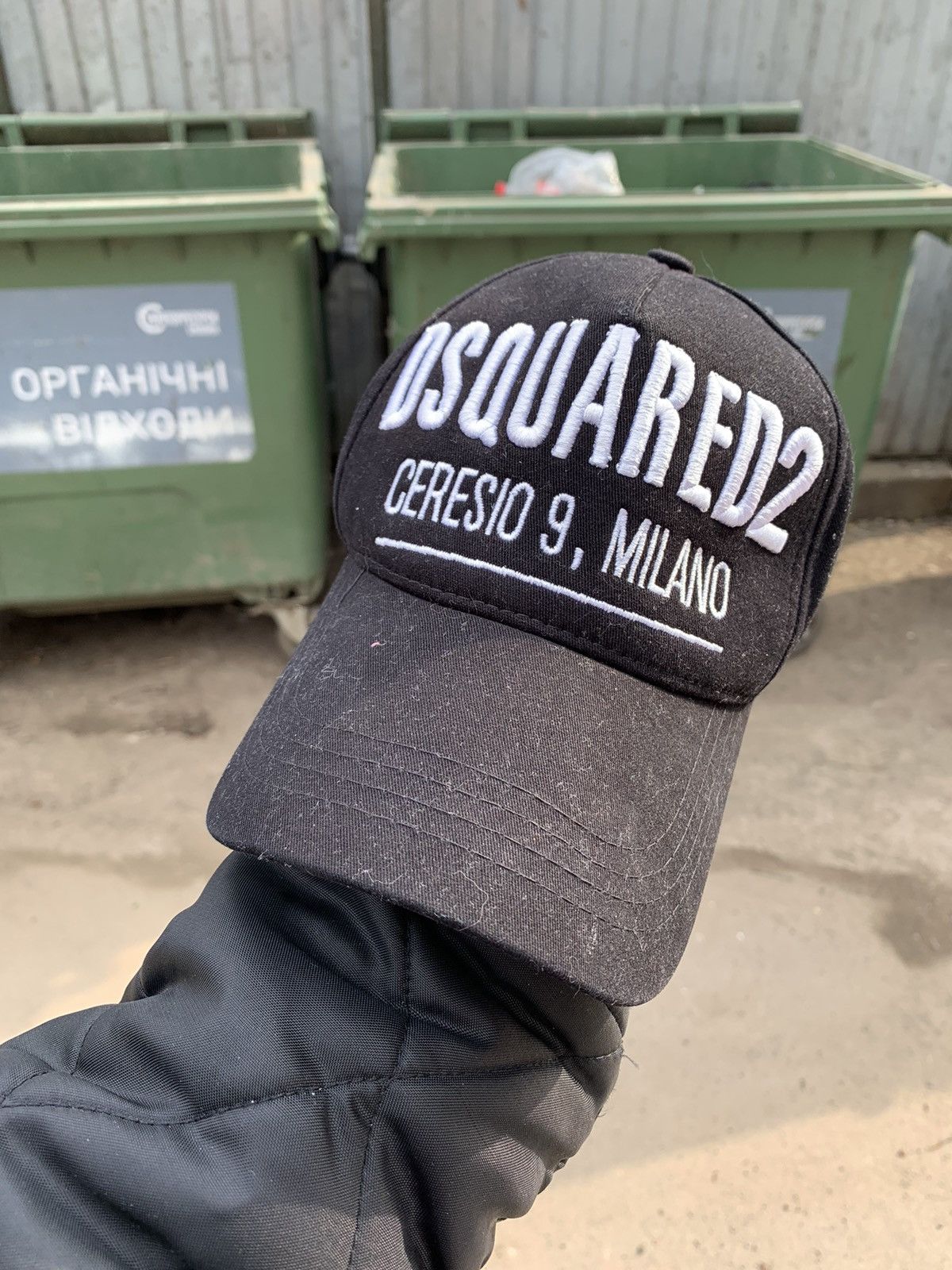 Dsquared2 Ceresio 9 ロゴプリント バケットハット