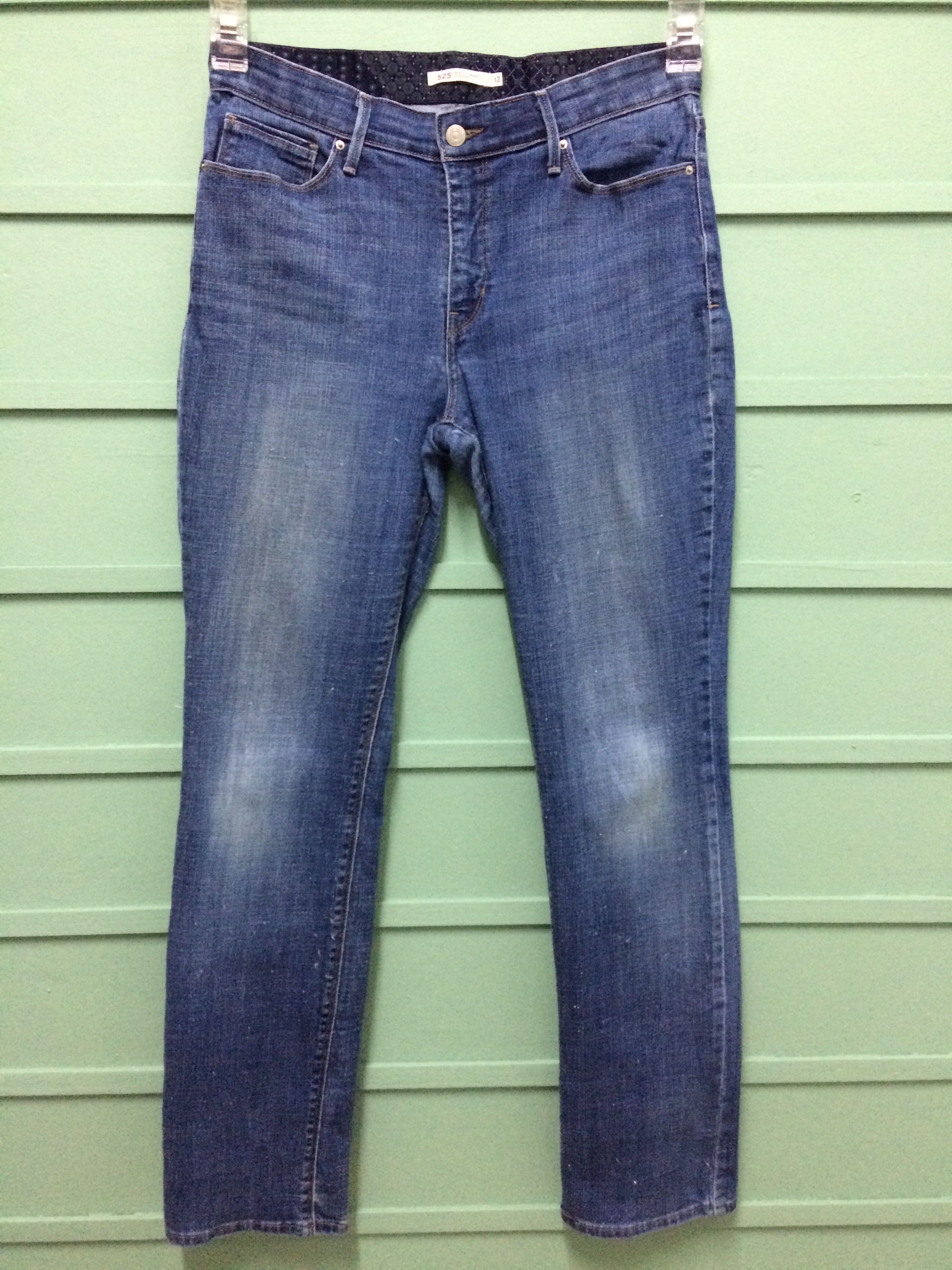 Levi's Vintage Distressed Levis 525 Jeans #B-203 Size 33" - 3 Thumbnail