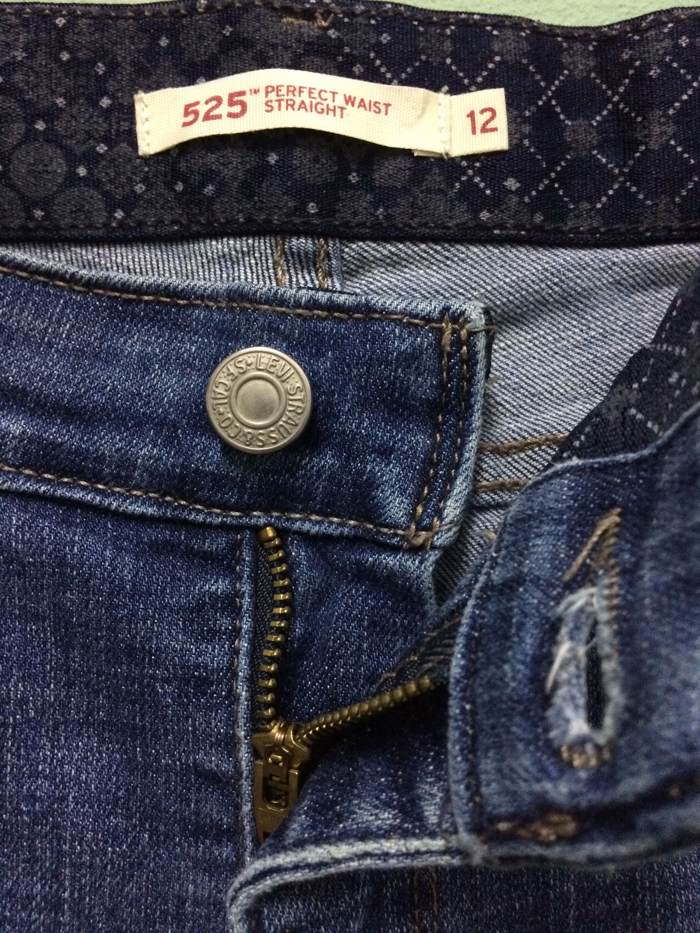 Levi's Vintage Distressed Levis 525 Jeans #B-203 Size 33" - 6 Thumbnail