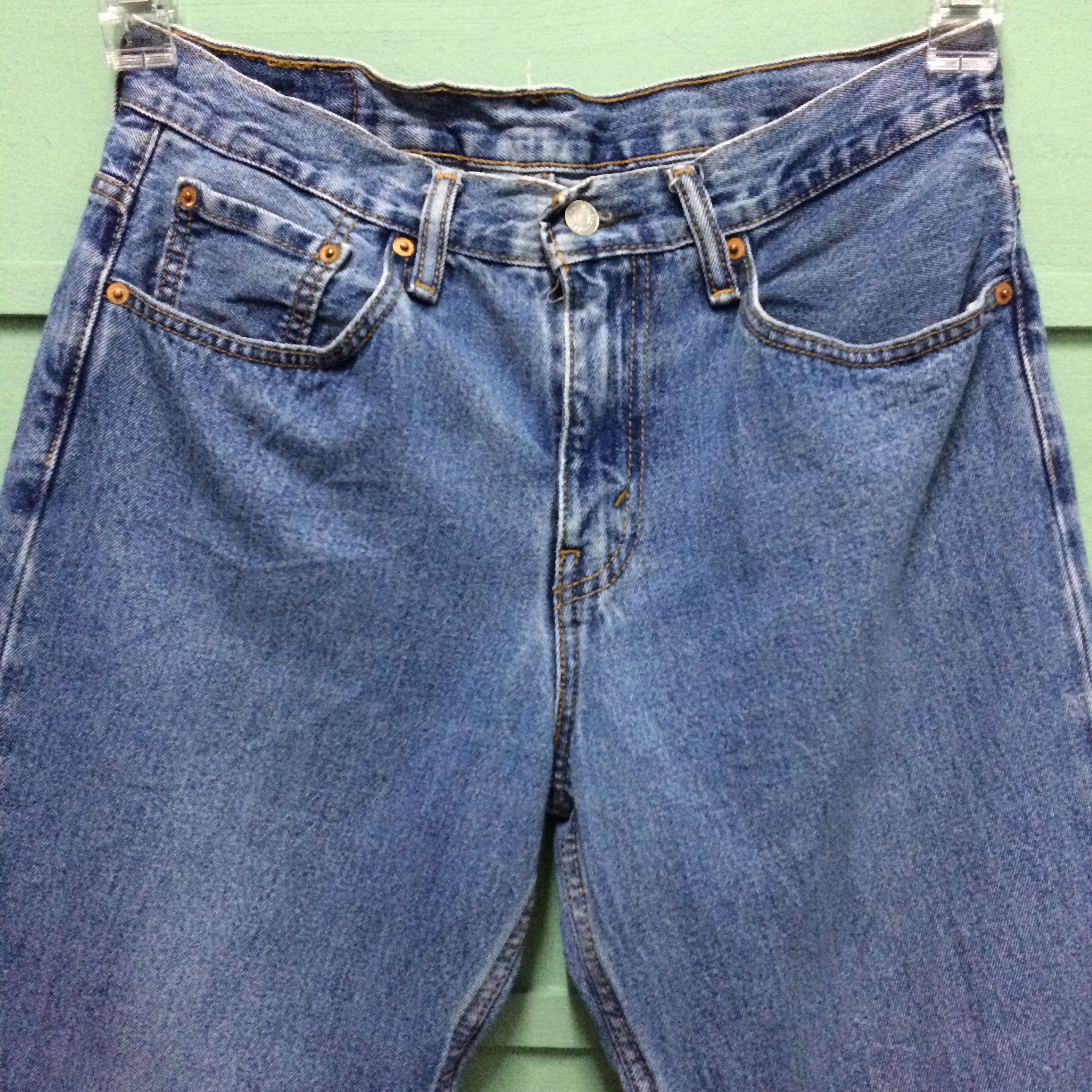 Levi's Vintage Distressed Levis 516 Jeans #B-168 Size US 31 - 4 Thumbnail