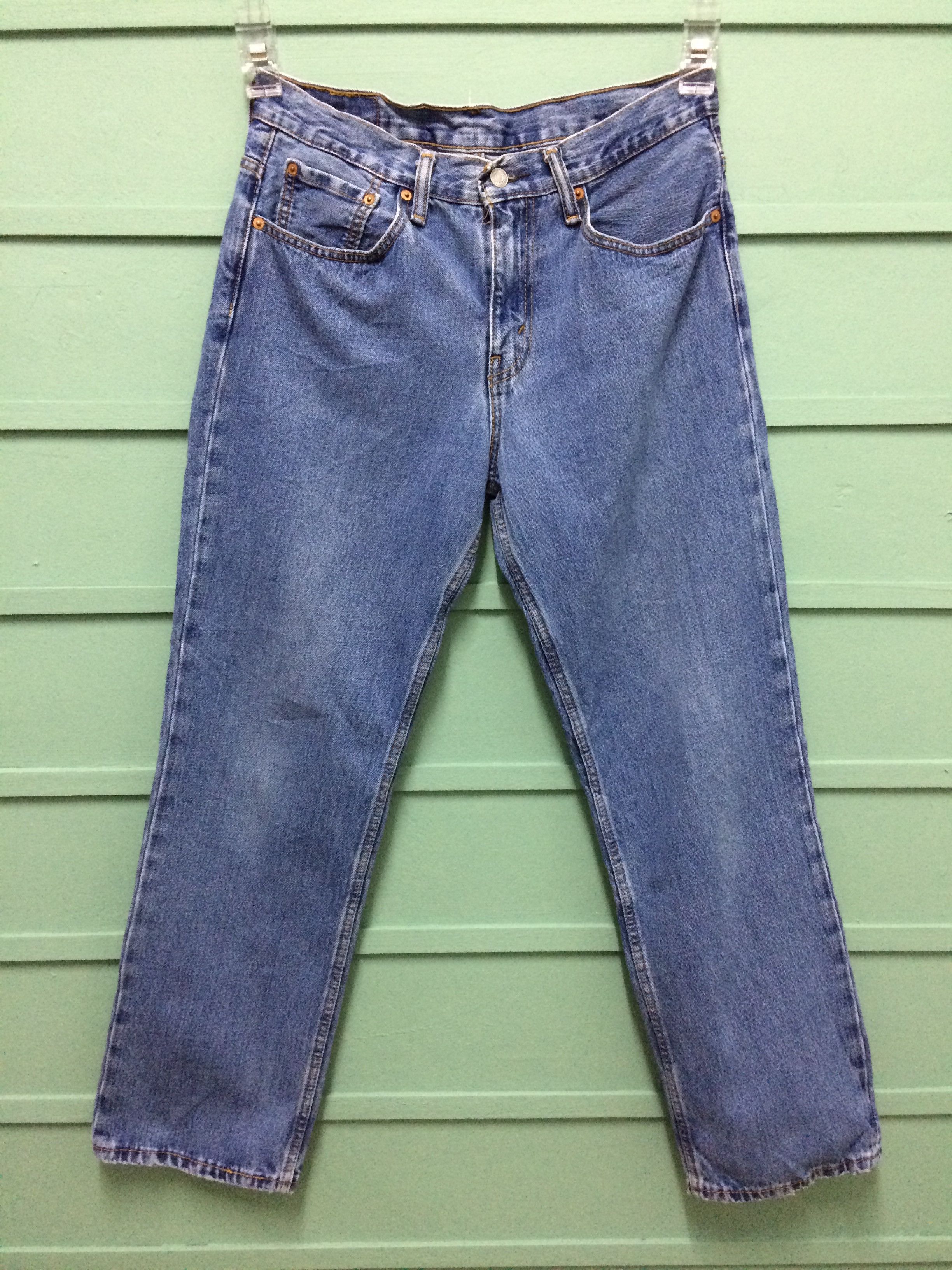 Levi's Vintage Distressed Levis 516 Jeans #B-168 Size US 31 - 3 Thumbnail