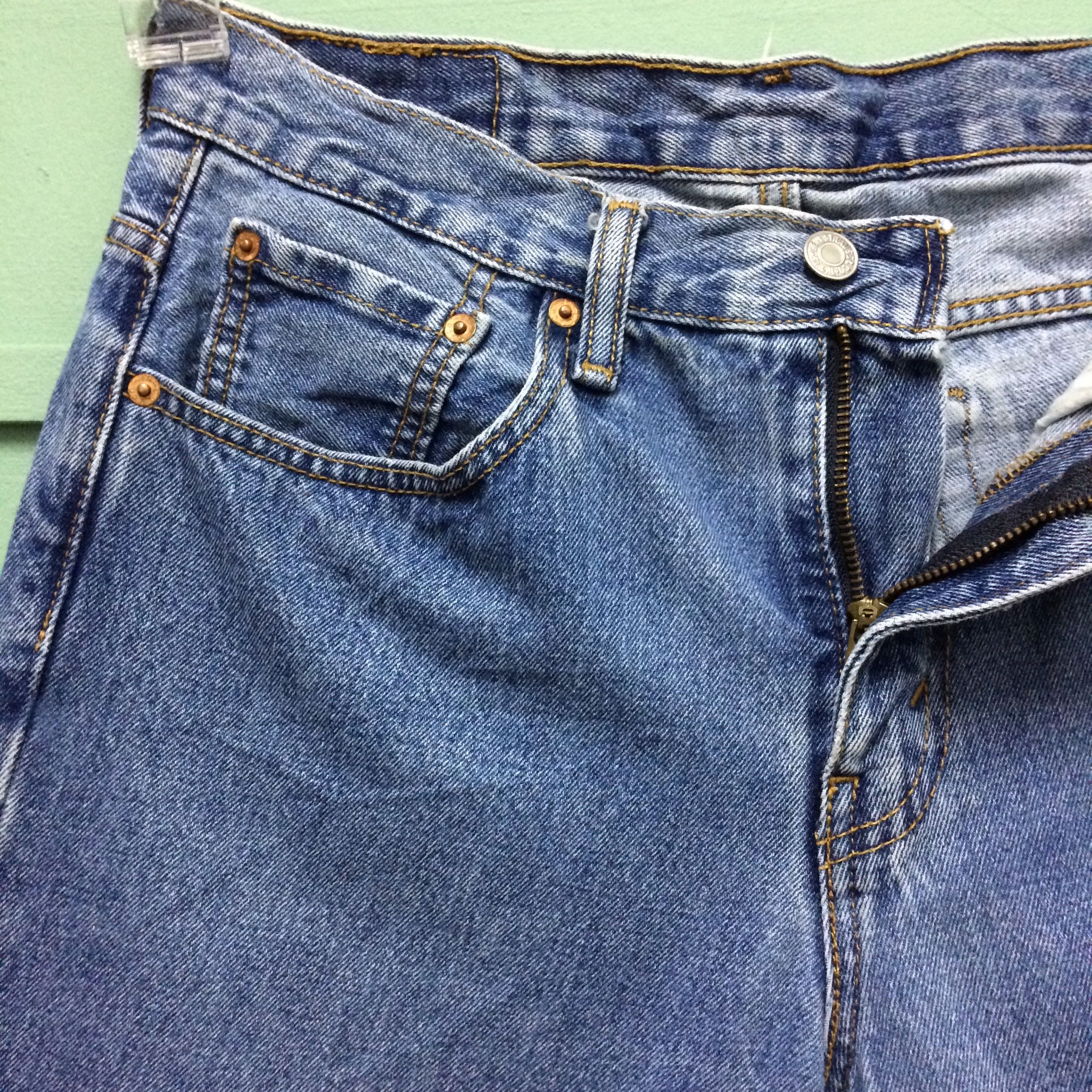 Levi's Vintage Distressed Levis 516 Jeans #B-168 Size US 31 - 5 Thumbnail