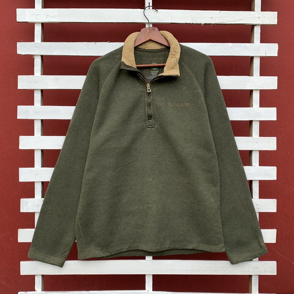 Timberland Timberland half zip sweatshirt Size US L / EU 52-54 / 3 - 1 Thumbnail