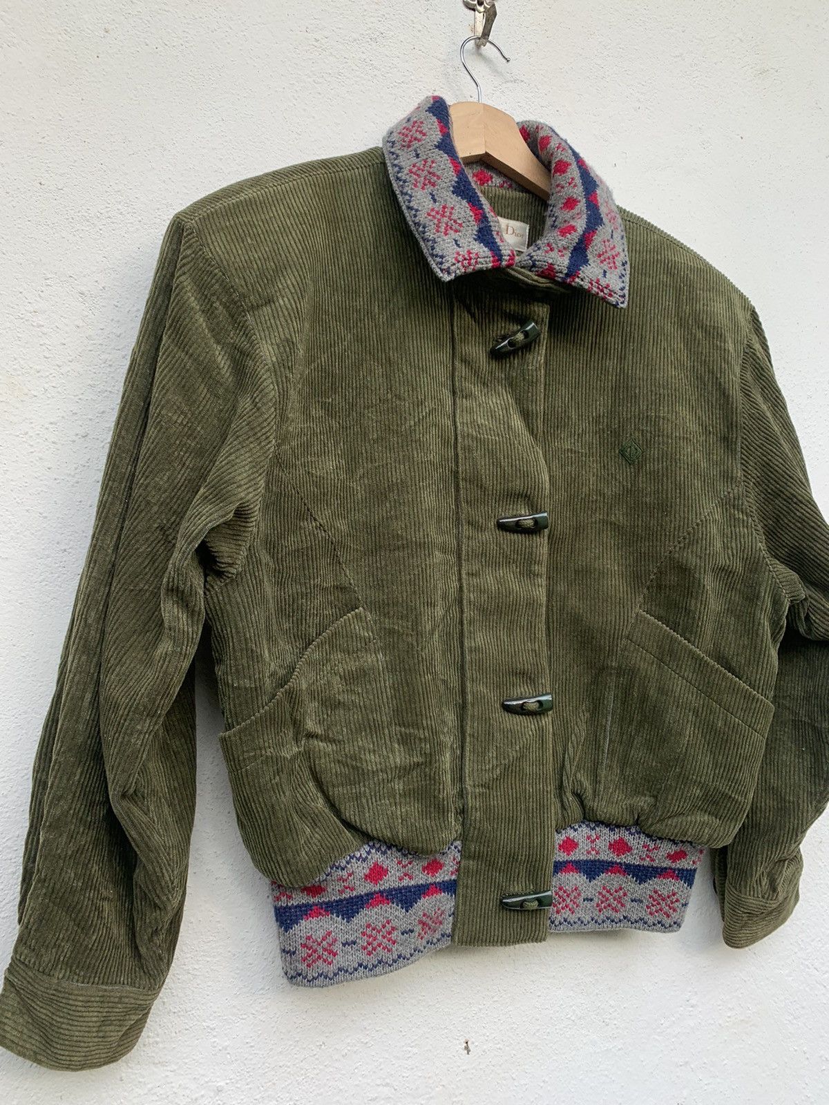 Christian Dior Monsieur CHRISTIAN DIOR CORDUROY DUFFLE BOMBER JACKET Size US M / EU 48-50 / 2 - 3 Thumbnail