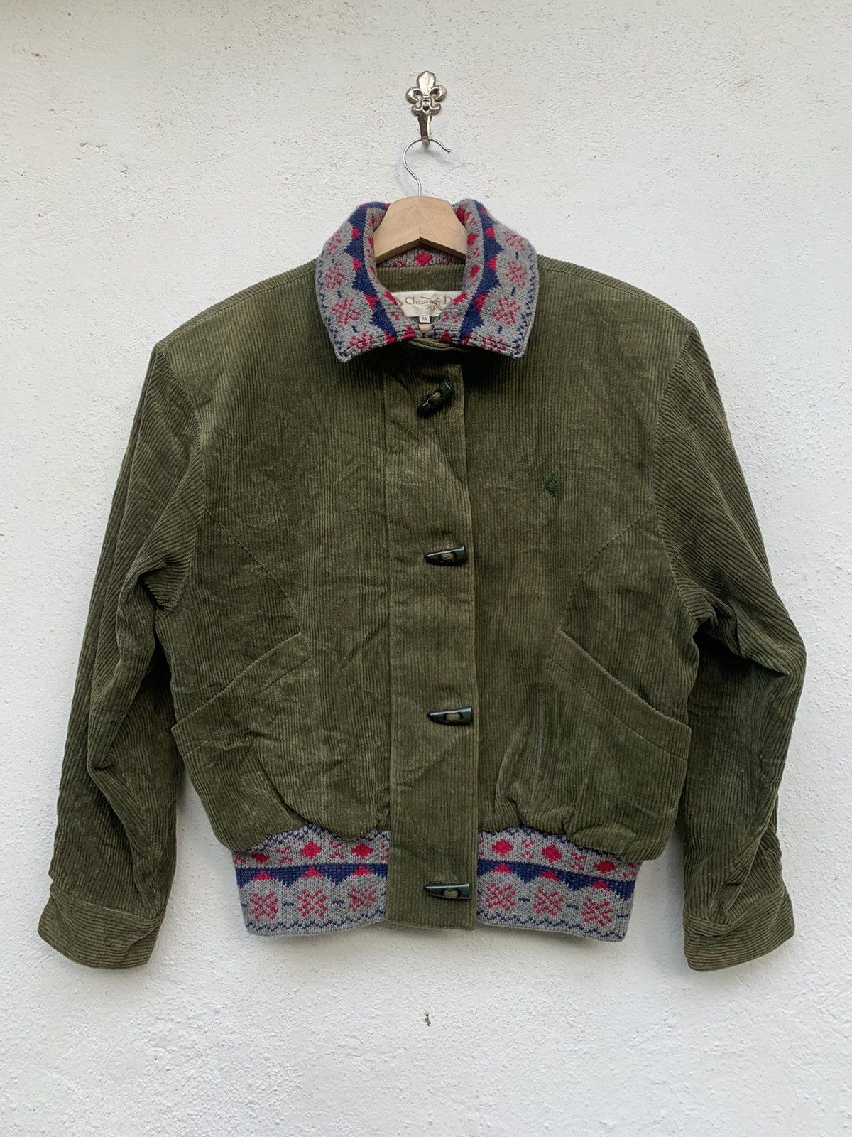 Christian Dior Monsieur CHRISTIAN DIOR CORDUROY DUFFLE BOMBER JACKET Size US M / EU 48-50 / 2 - 14 Thumbnail