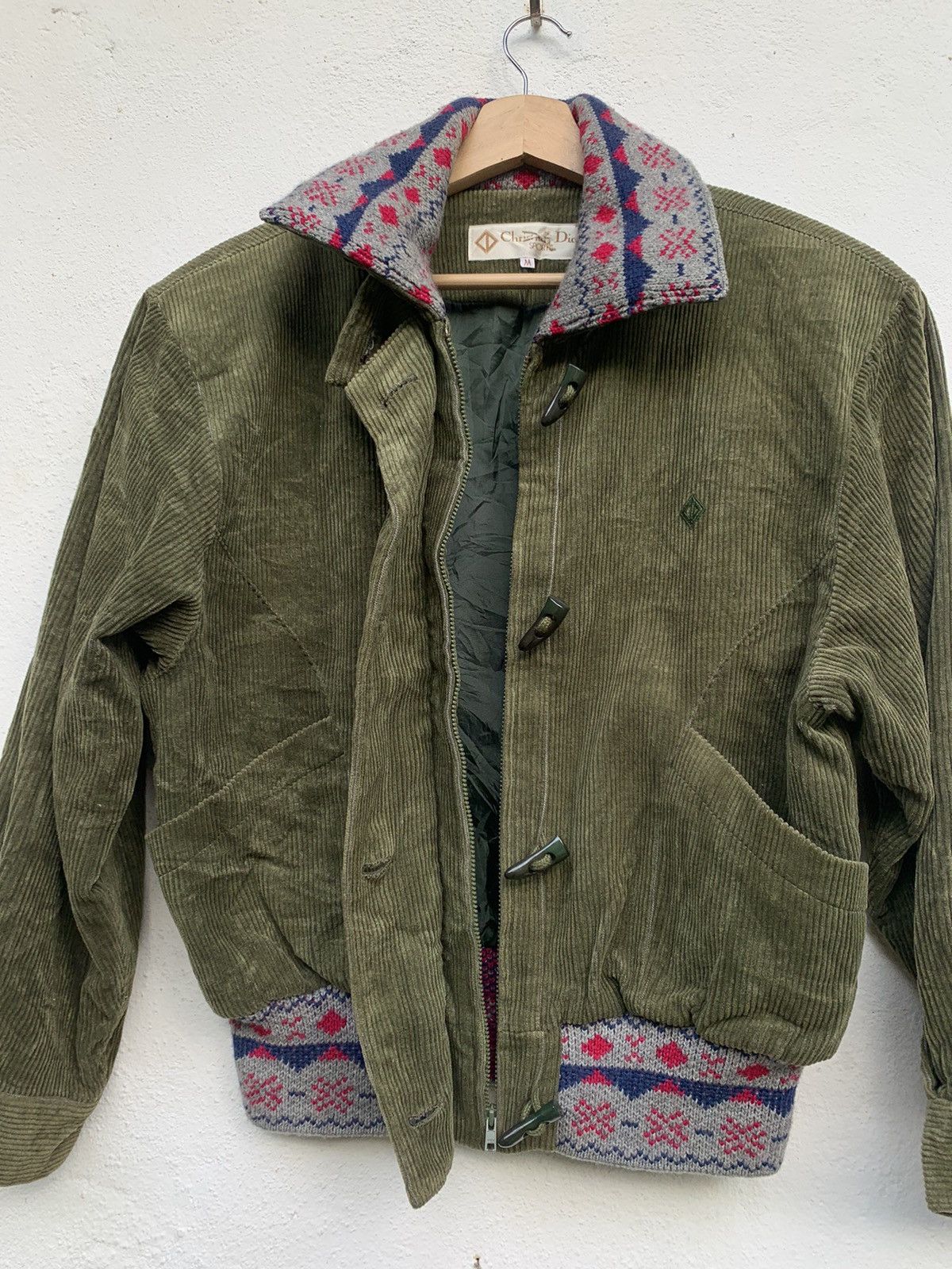 Christian Dior Monsieur CHRISTIAN DIOR CORDUROY DUFFLE BOMBER JACKET Size US M / EU 48-50 / 2 - 15 Thumbnail