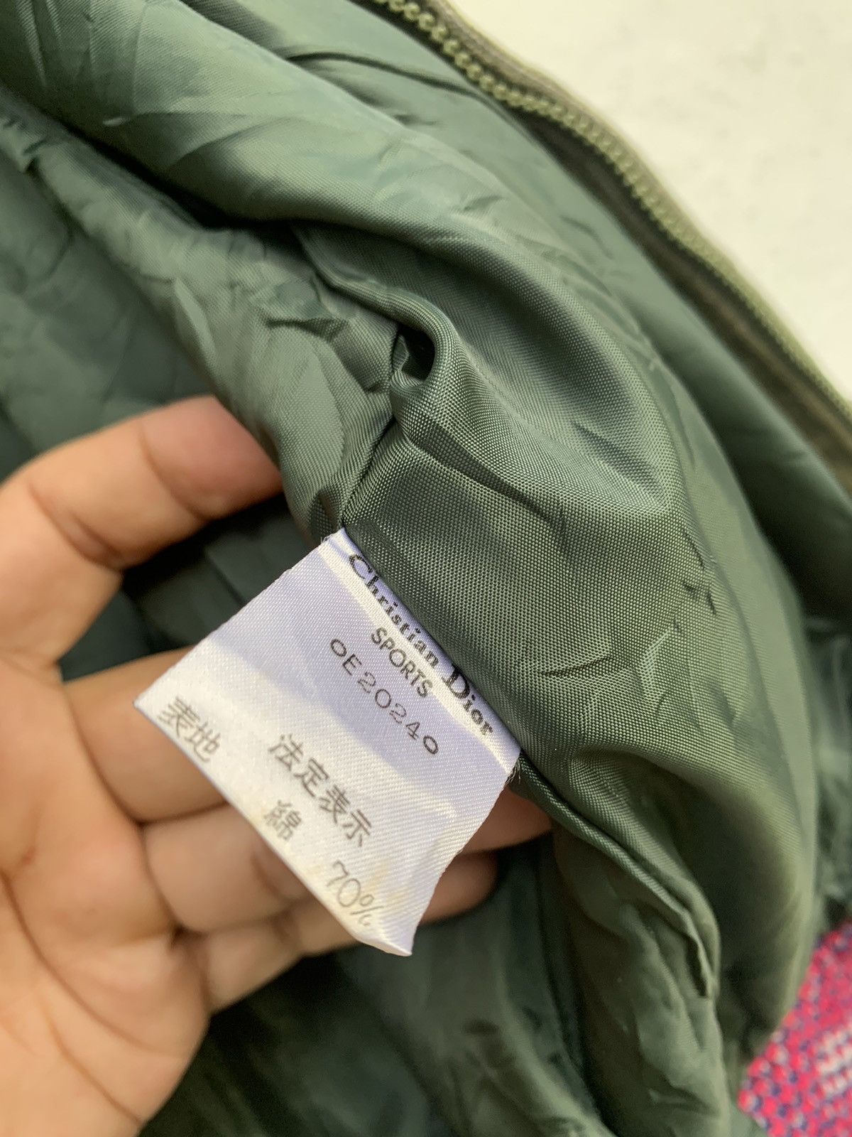 Christian Dior Monsieur CHRISTIAN DIOR CORDUROY DUFFLE BOMBER JACKET Size US M / EU 48-50 / 2 - 18 Thumbnail