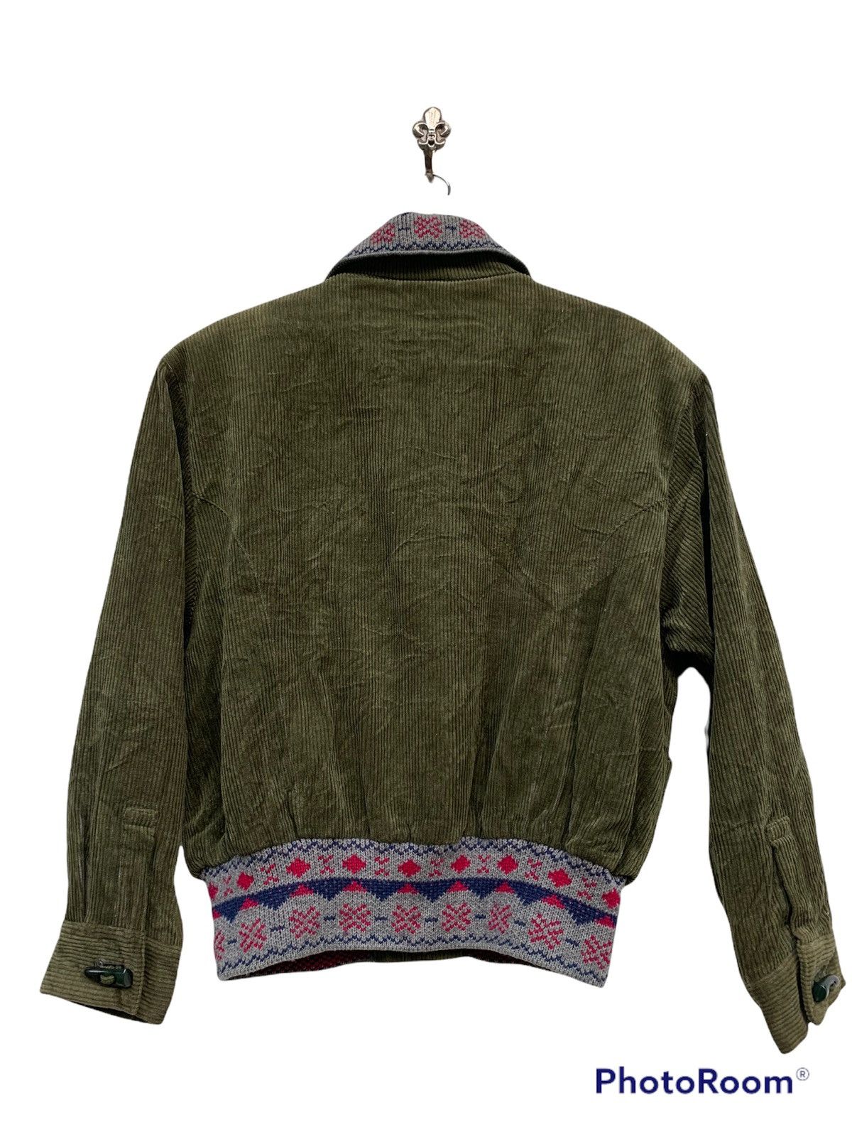 Christian Dior Monsieur CHRISTIAN DIOR CORDUROY DUFFLE BOMBER JACKET Size US M / EU 48-50 / 2 - 2 Thumbnail