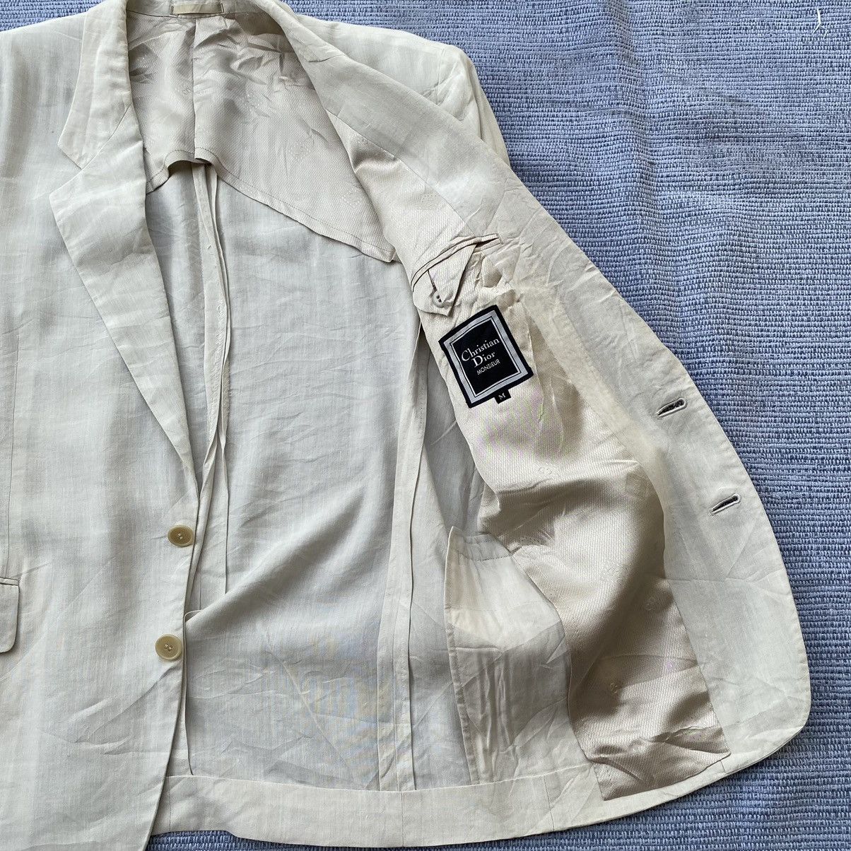 Christian Dior Monsieur 80s cotton blazer Size US M / EU 48-50 / 2 - 6 Thumbnail