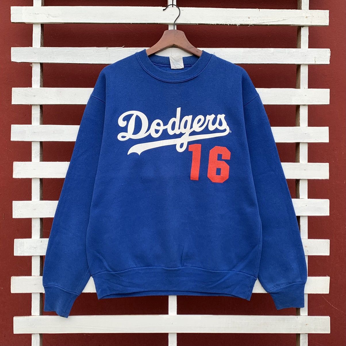 Vintage MLB Los Angeles Dodgers Crew Neck Sweatshirt