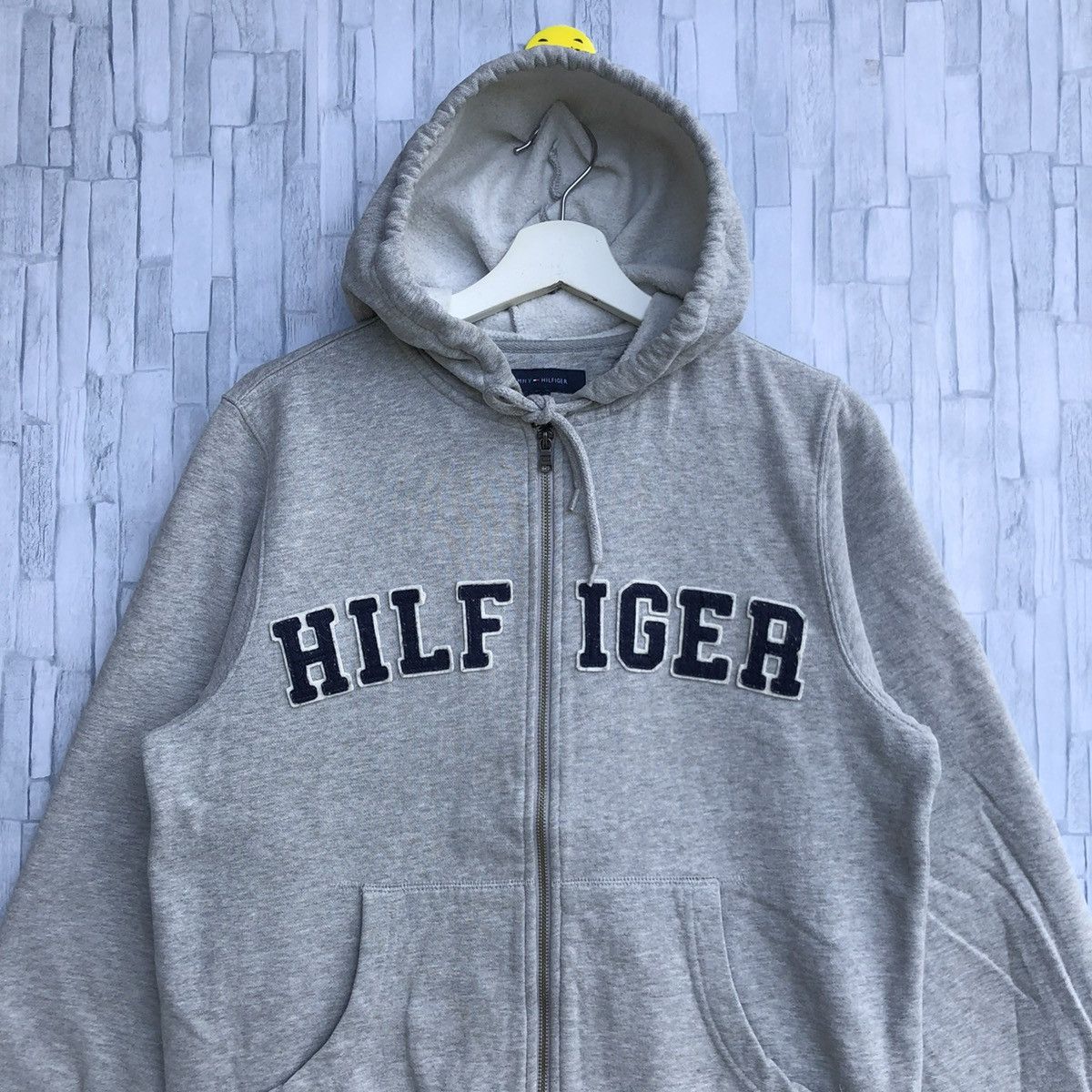 Vintage Tommy Hilfiger Hoodie Zipper Sweatshirt Jumper
