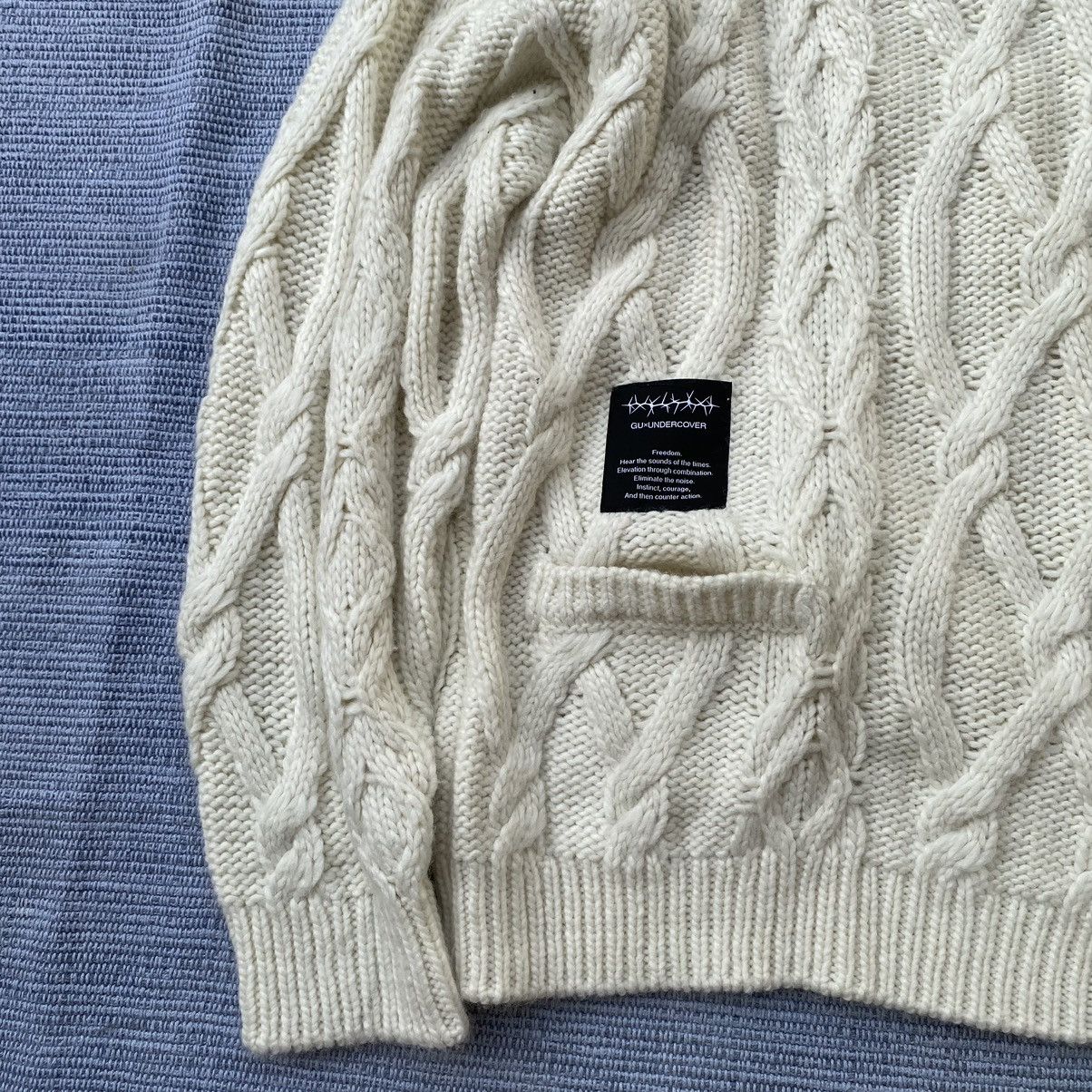GU × Undercover guxundercover knit sweater Size US S / EU 44-46 / 1 - 3 Thumbnail