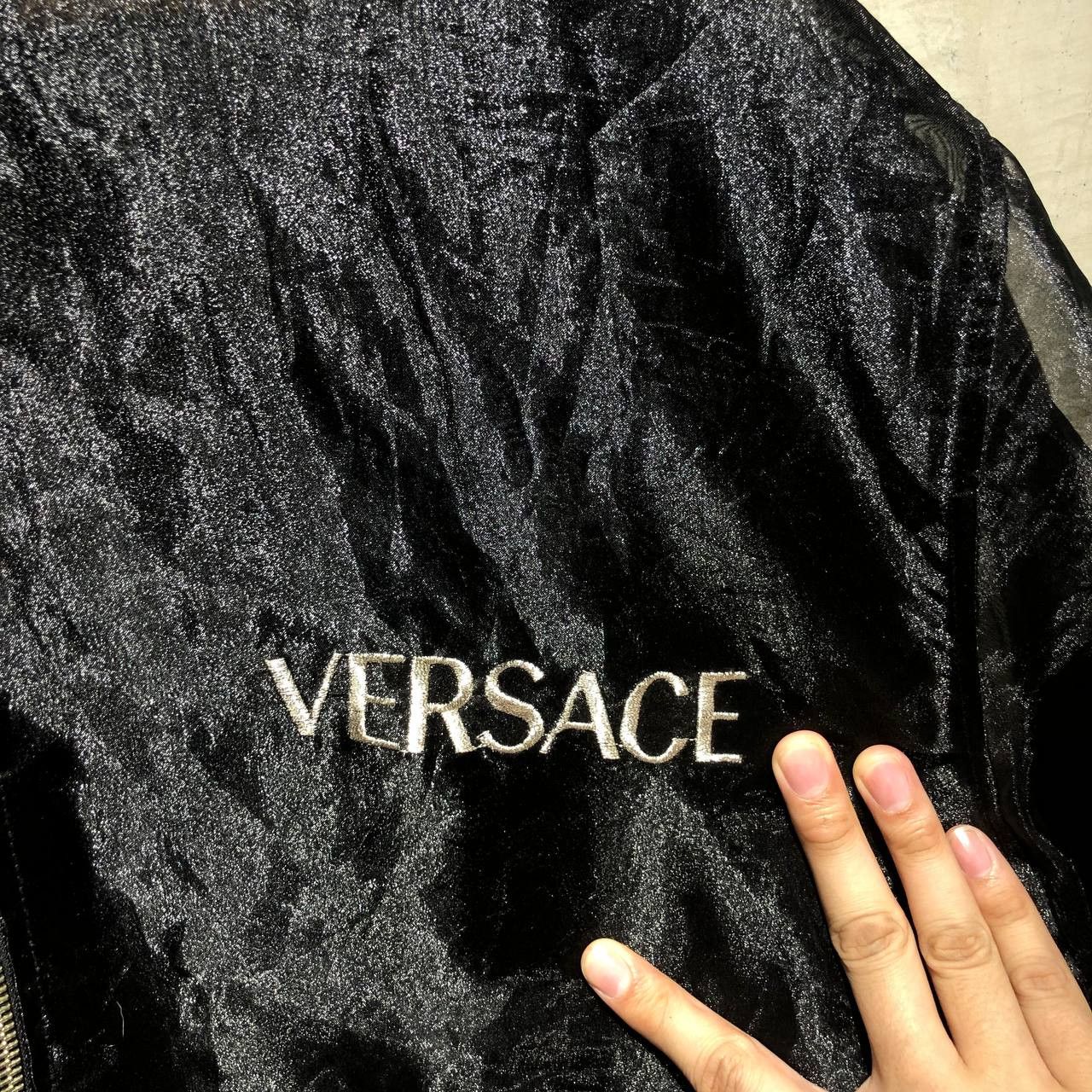 Versace Rare Versace See Thru Bomber jacket Size US XL / EU 56 / 4 - 4 Thumbnail