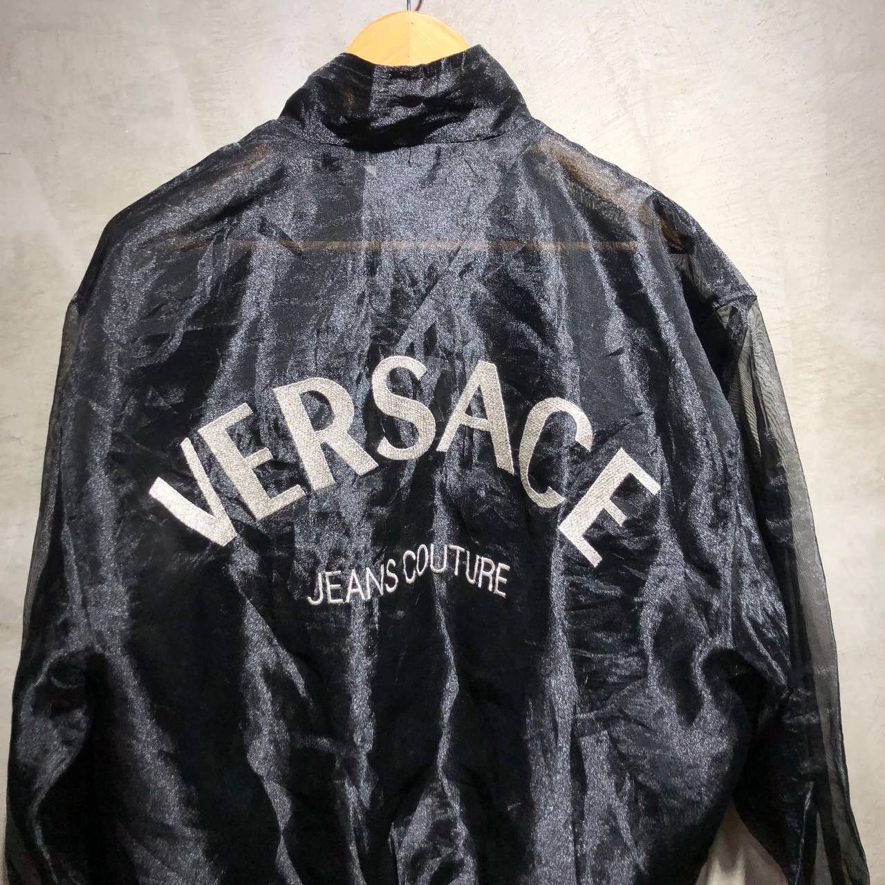 Versace Rare Versace See Thru Bomber jacket Size US XL / EU 56 / 4 - 1 Thumbnail