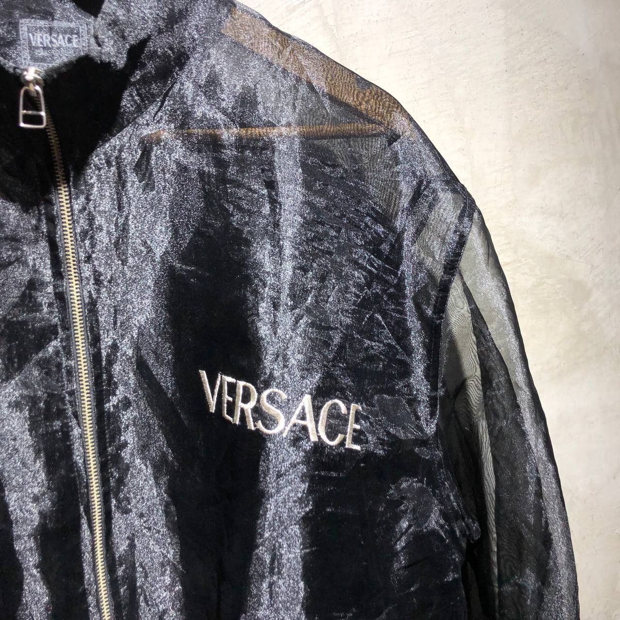 Versace Rare Versace See Thru Bomber jacket Size US XL / EU 56 / 4 - 3 Thumbnail