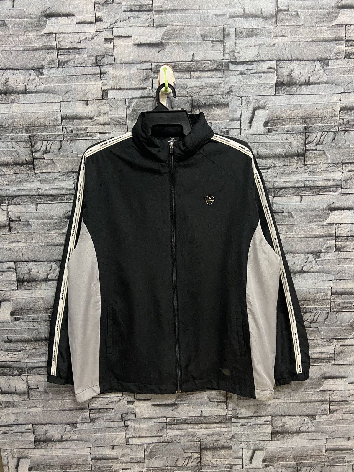 Dunlop Vintage Dunlop Jacket logo racing 4L fit Oversized XXL Size US XXL / EU 58 / 5 - 1 Thumbnail
