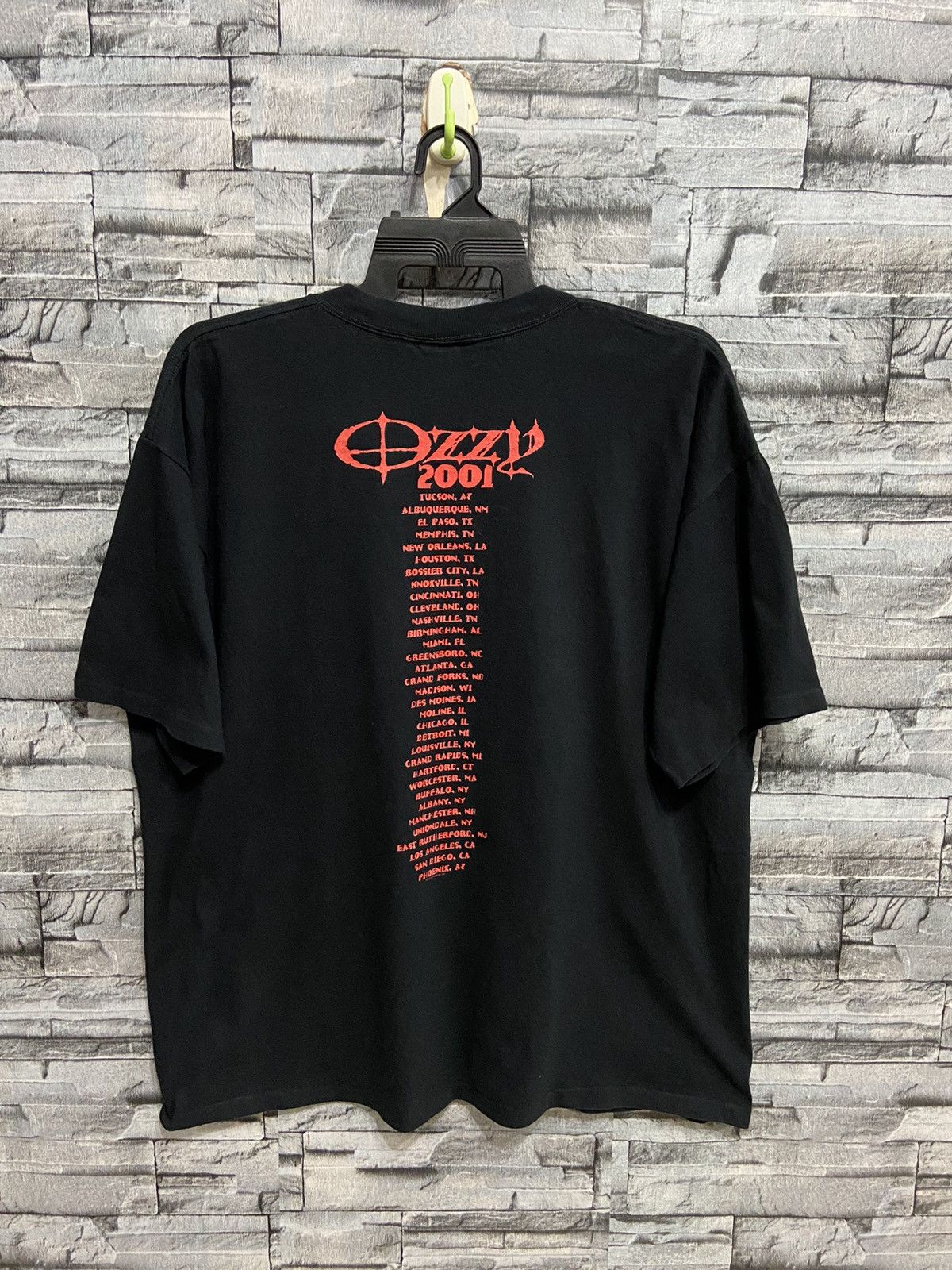 Band Tees Vintage Ozzy Osbourne t shirt Down To Earth oversized Size US XXL / EU 58 / 5 - 7 Thumbnail