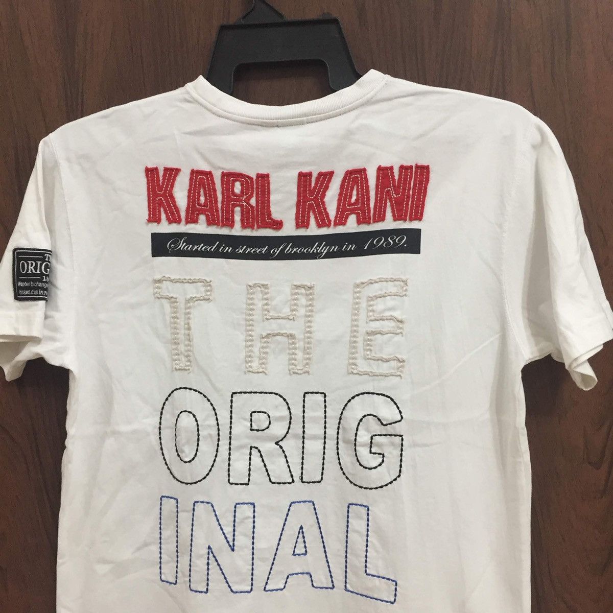Karl Kani Vintage Karl Kani t shirt embroidered hip hop L fit M Size US M / EU 48-50 / 2 - 9 Thumbnail